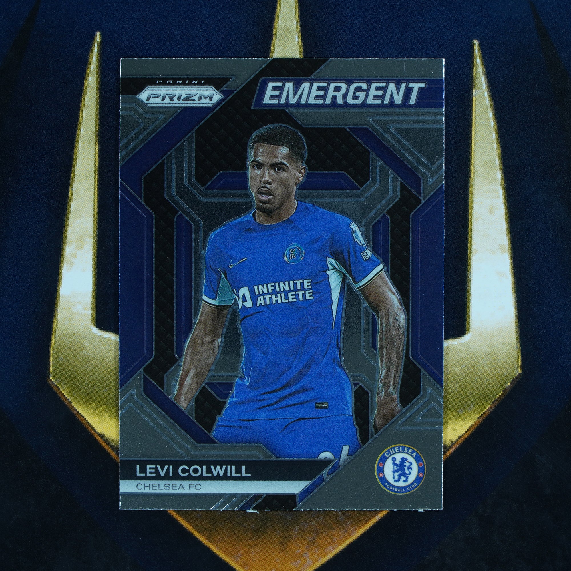 Levi Colwill 2023-24 Panini Prizm Emergent #18 Chelsea