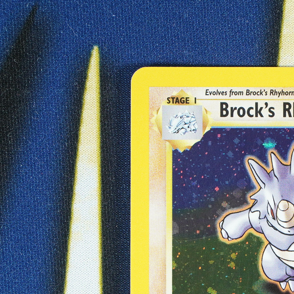Brock's Rhydon GYM HEROES Holo Rare 2/132 [LP]