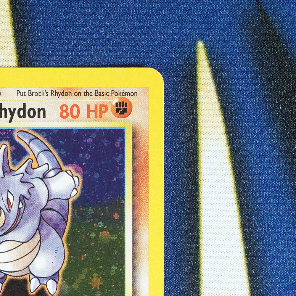 Brock's Rhydon GYM HEROES Holo Rare 2/132 [LP]