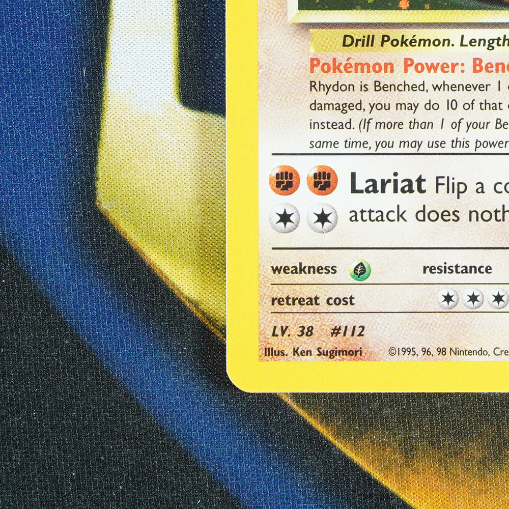 Brock's Rhydon GYM HEROES Holo Rare 2/132 [LP]