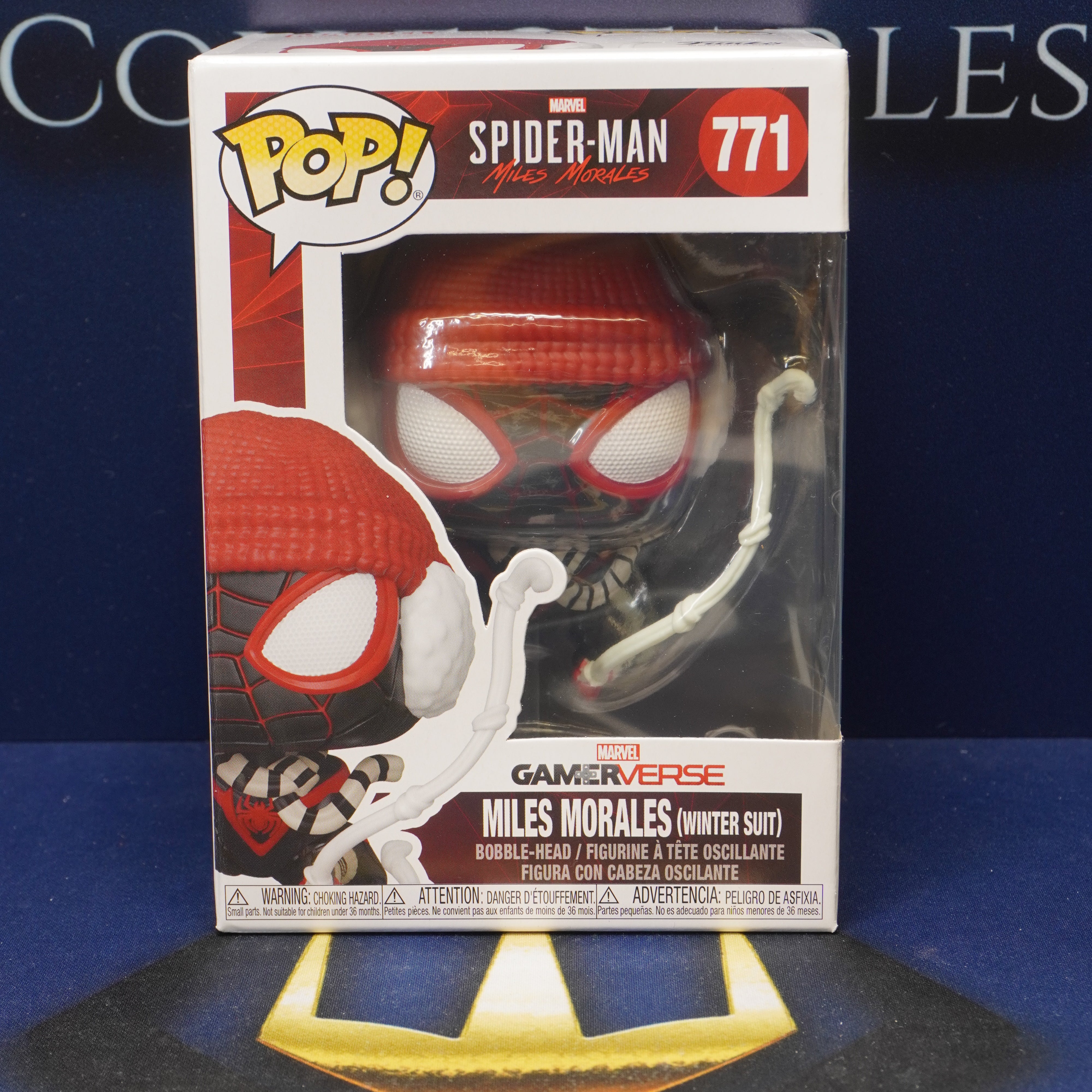 FUNKO POP Marvel Studios - Spider Man Miles Morales (Winter Suit) #771