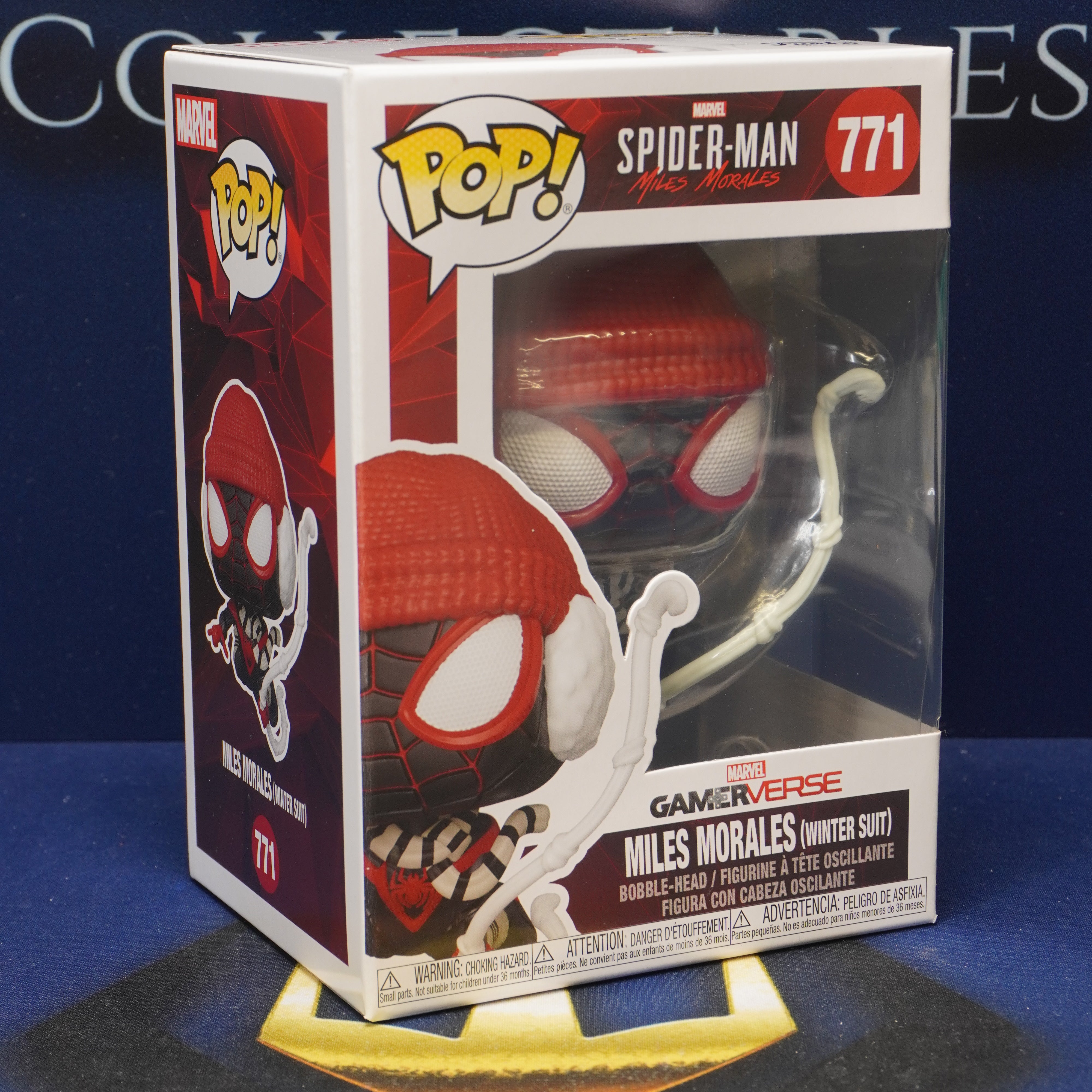 FUNKO POP Marvel Studios - Spider Man Miles Morales (Winter Suit) #771