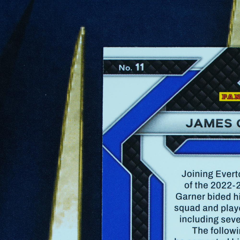 James Garner 2023-24 Panini Prizm Emergent #11 Everton