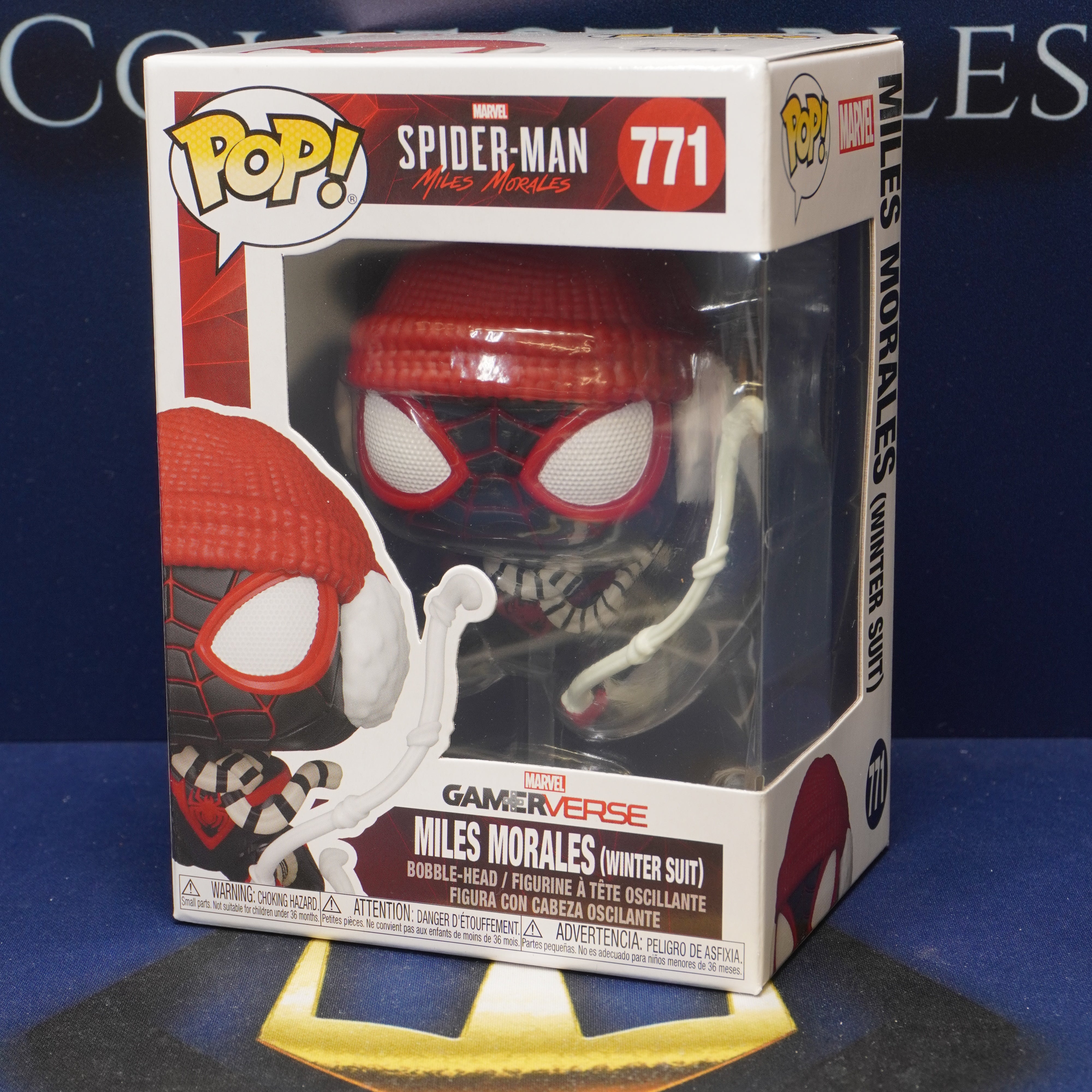 FUNKO POP Marvel Studios - Spider Man Miles Morales (Winter Suit) #771