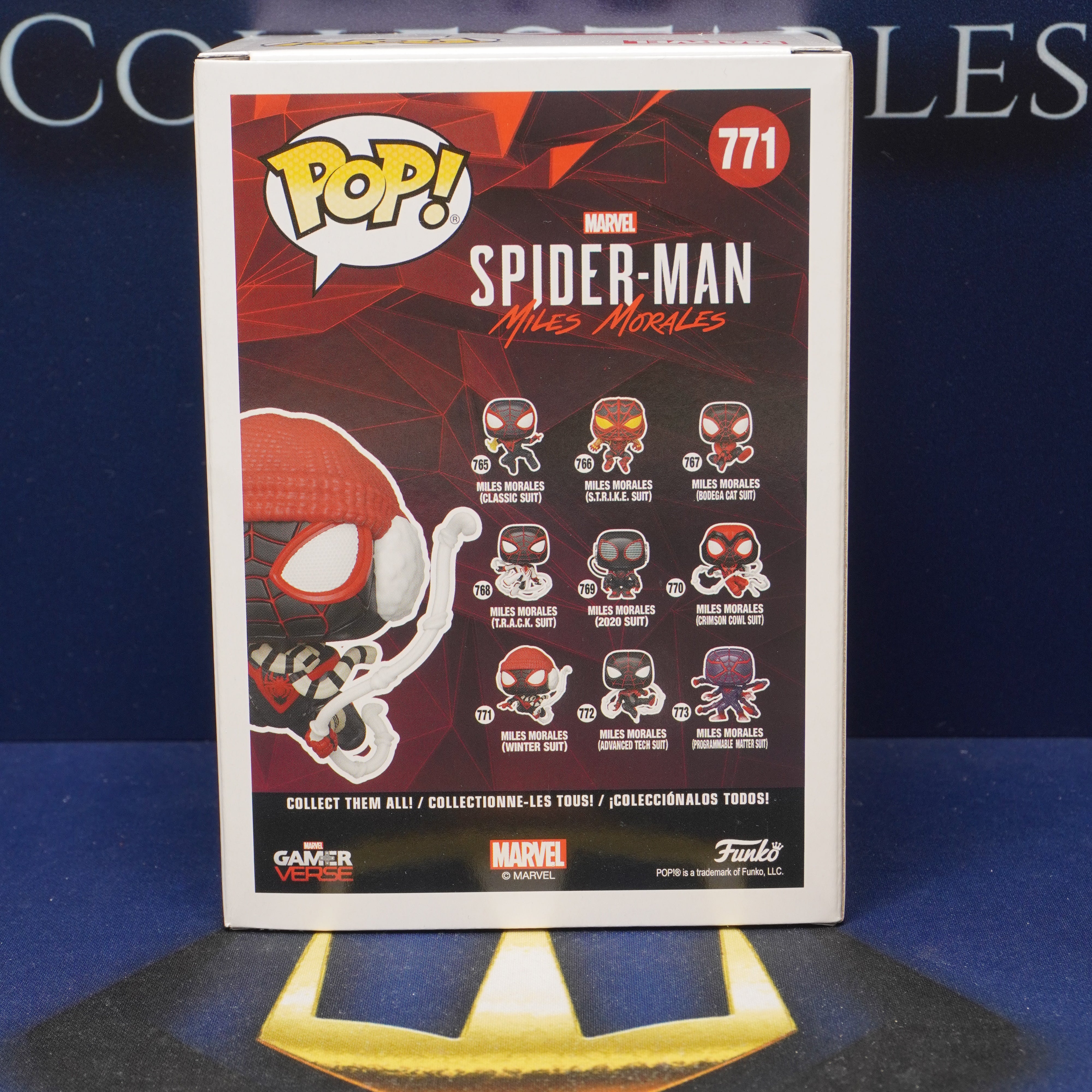 FUNKO POP Marvel Studios - Spider Man Miles Morales (Winter Suit) #771