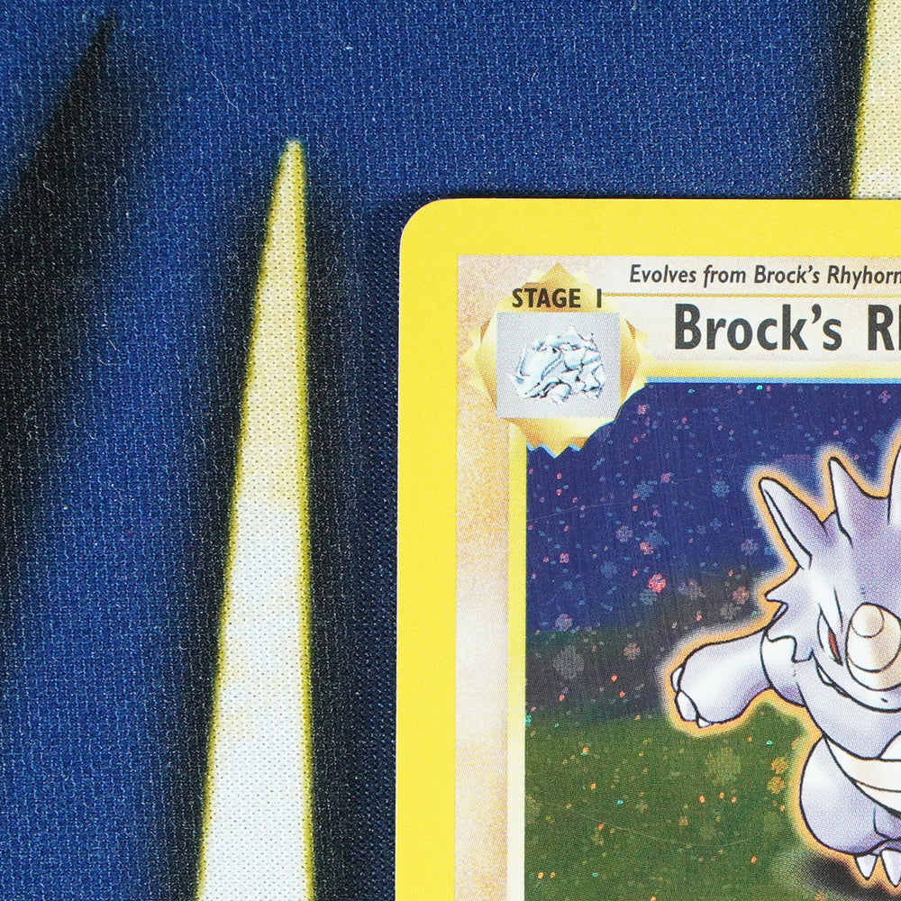 Brock's Rhydon GYM HEROES Holo Rare 2/132 [LP]