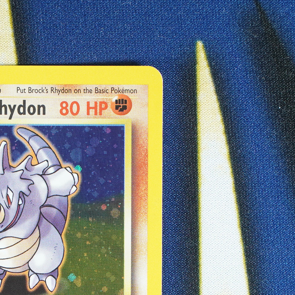 Brock's Rhydon GYM HEROES Holo Rare 2/132 [LP]