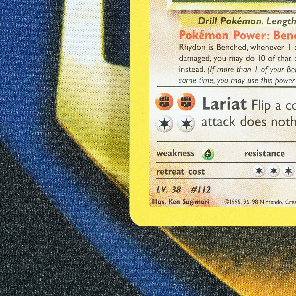 Brock's Rhydon GYM HEROES Holo Rare 2/132 [LP]