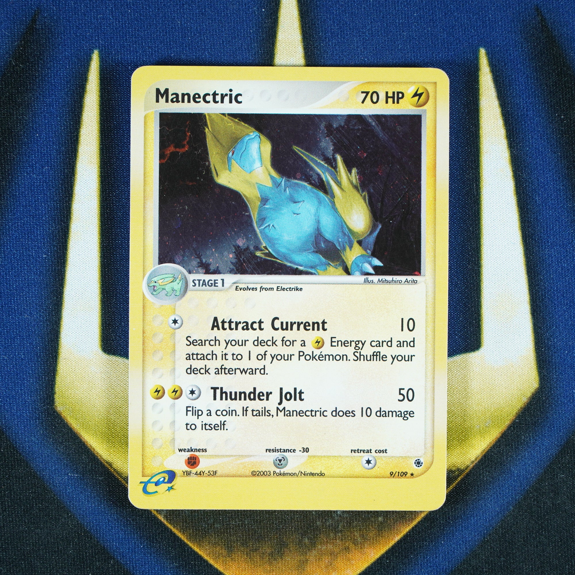 Manectric EX Ruby & Sapphire Holo Rare 9/109
