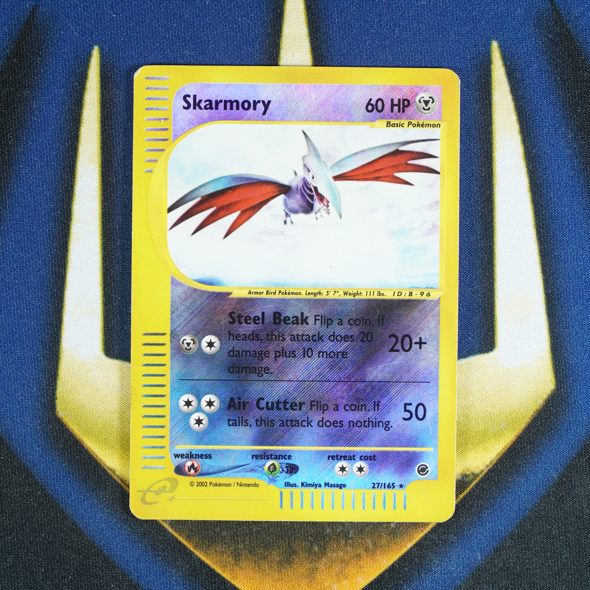 Skarmory EXPEDITION Reverse Holo Rare 27/165 [HP]