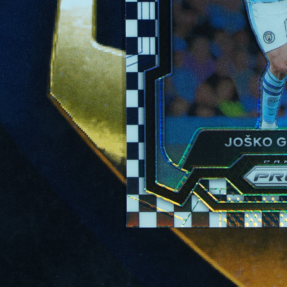 Joska Gvardiol 2023-24 Panini Prizm Checkerboard #18 Manchester City