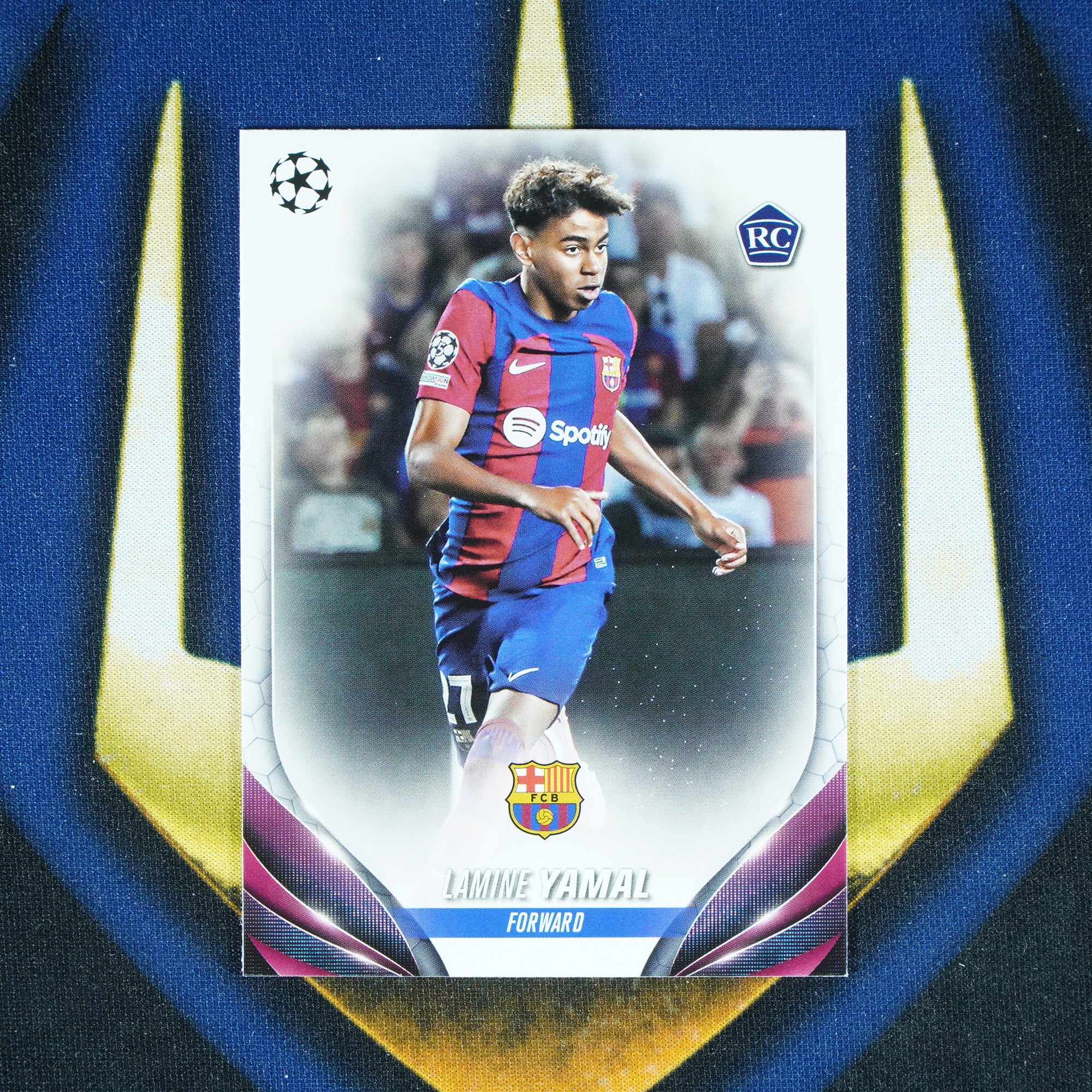 Lamine Yamal 2023-24 Topps Club Competitions #64 RC