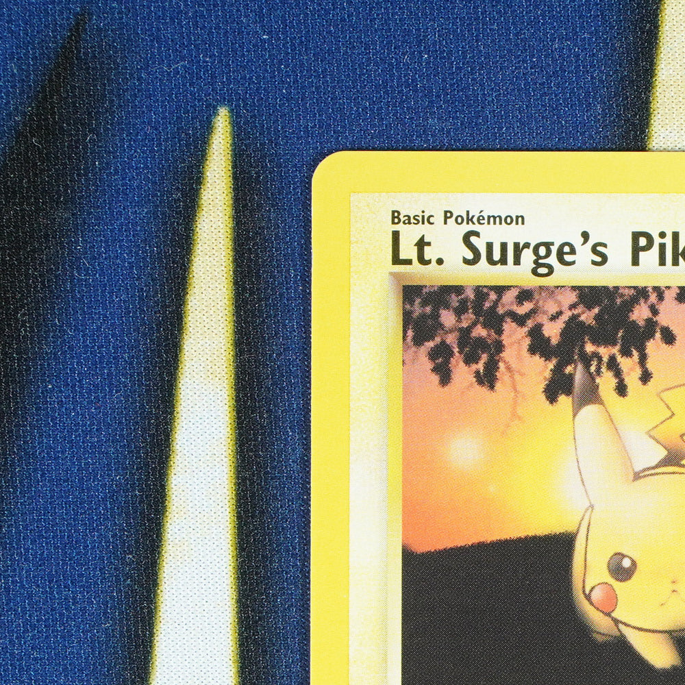 Lt. Surge's Pikachu GYM CHALLENGE 1ST EDITION Common 84/132 [NM]