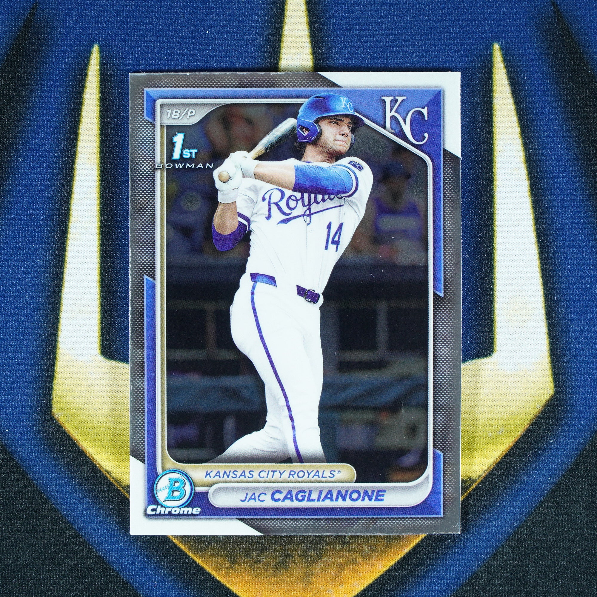 Jac Caglianone 2024 Topps Bowman Draft Chrome 1st BDC-8