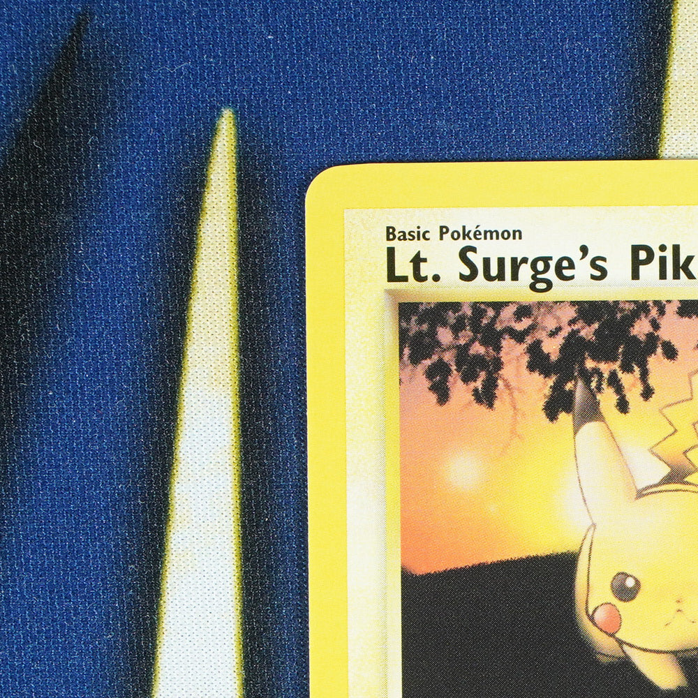 Lt. Surge's Pikachu GYM CHALLENGE 1ST EDITION Common 84/132 [NM]