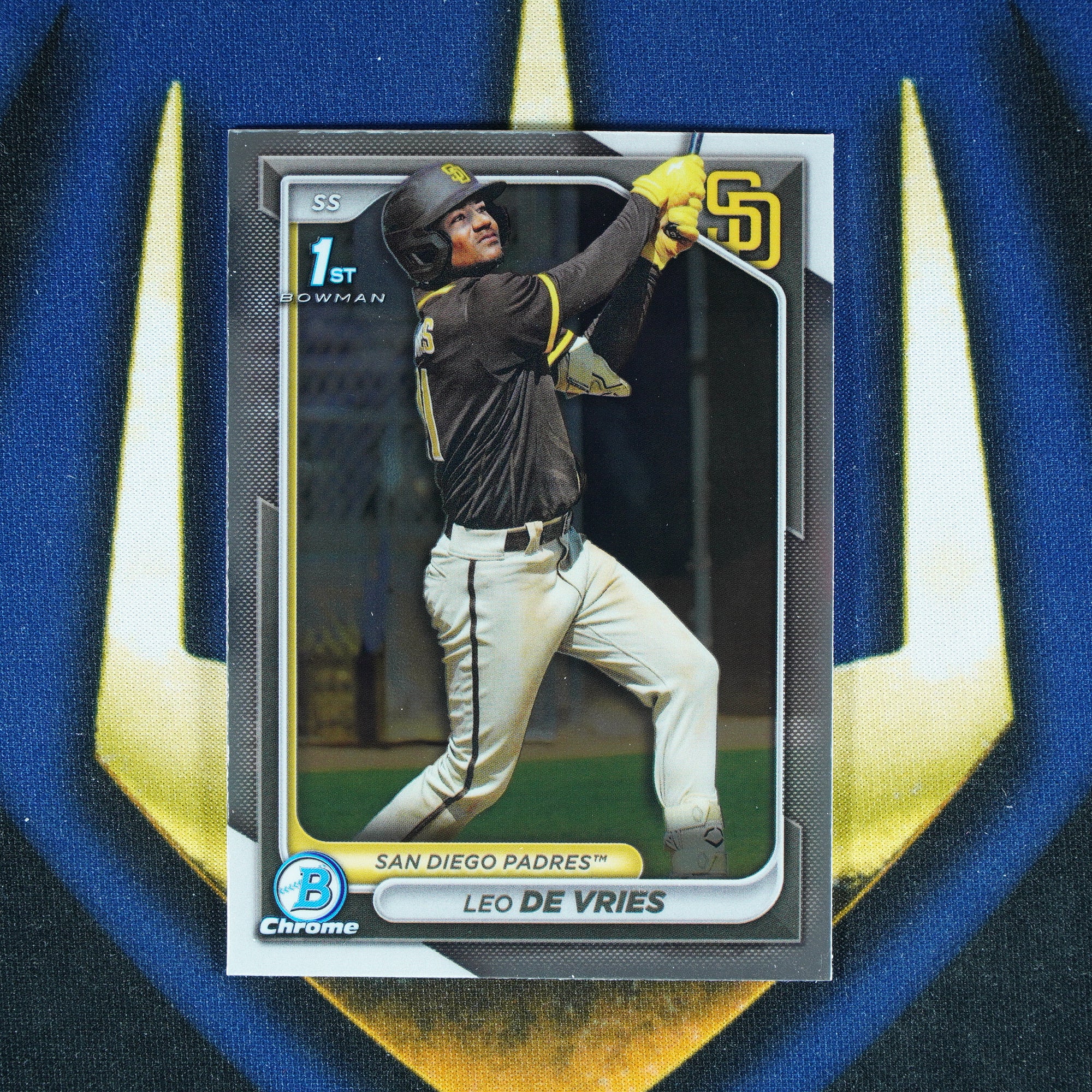 Leo De Vries 2024 Topps Bowman Chrome 1st BCP-179