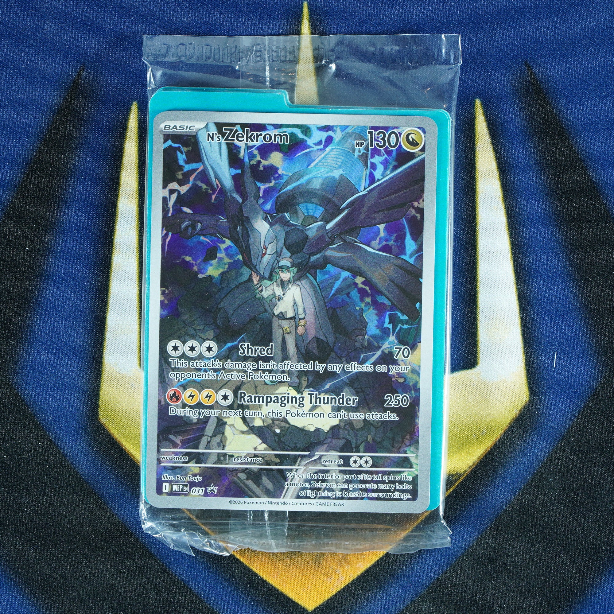 N's Zekrom (Sealed) Mega Evolution Promo 031