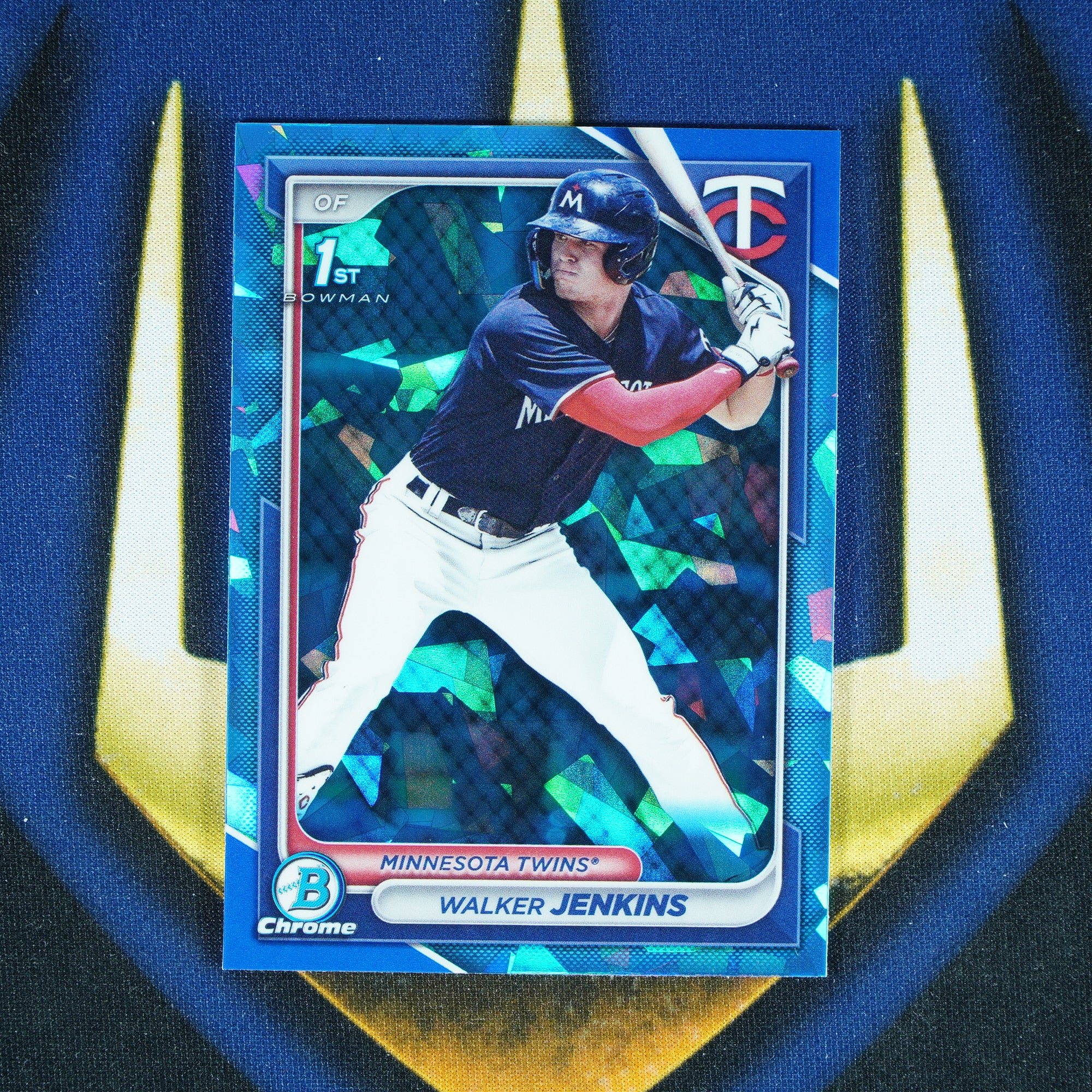 Walker Jenkins 2024 Topps Bowman Chrome Sapphire 1st BCP-43