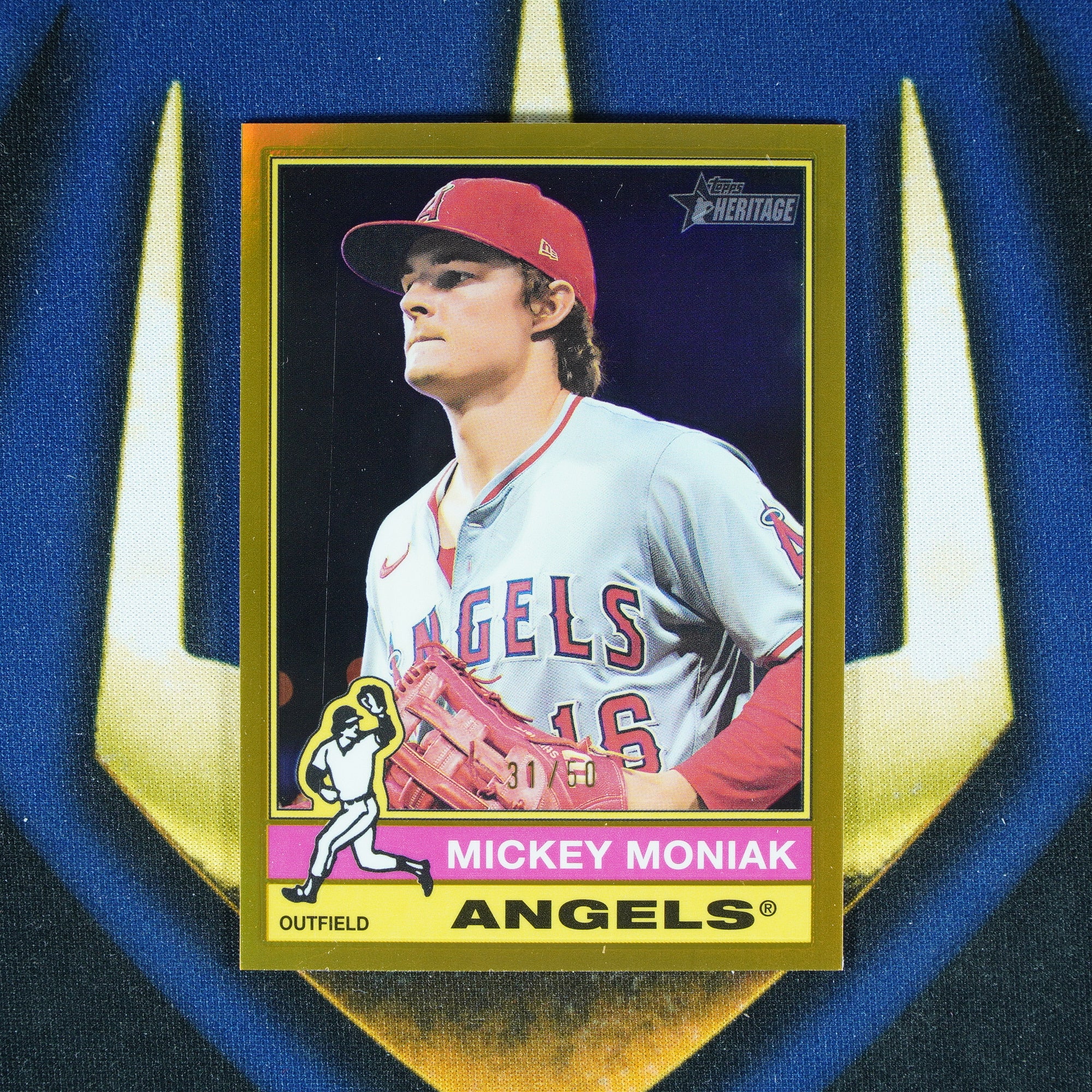 Mickey Moniak 2025 Topps Heritage Gold /50