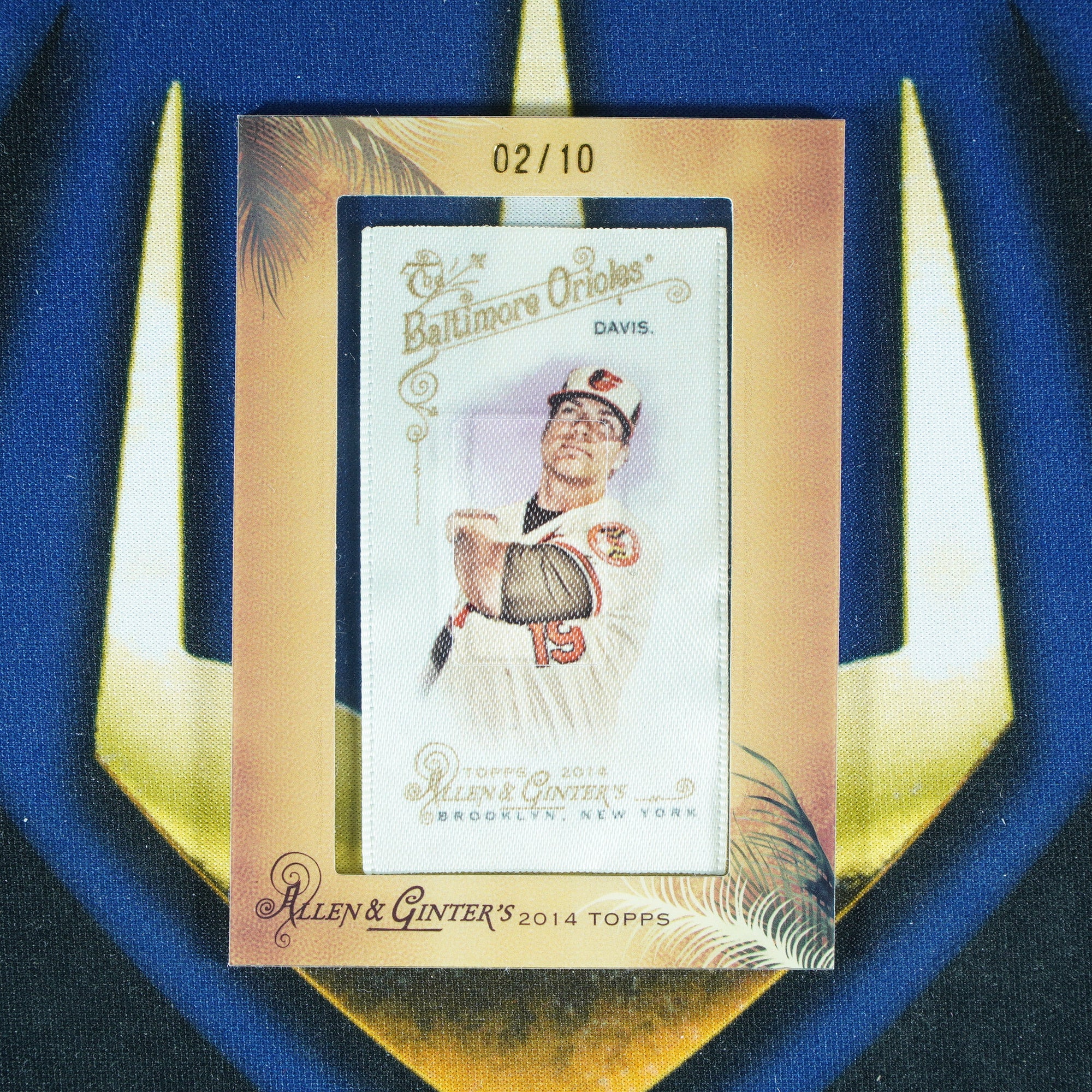 Chris Davis 2014 Allen & Ginter Silk Framed Mini /10