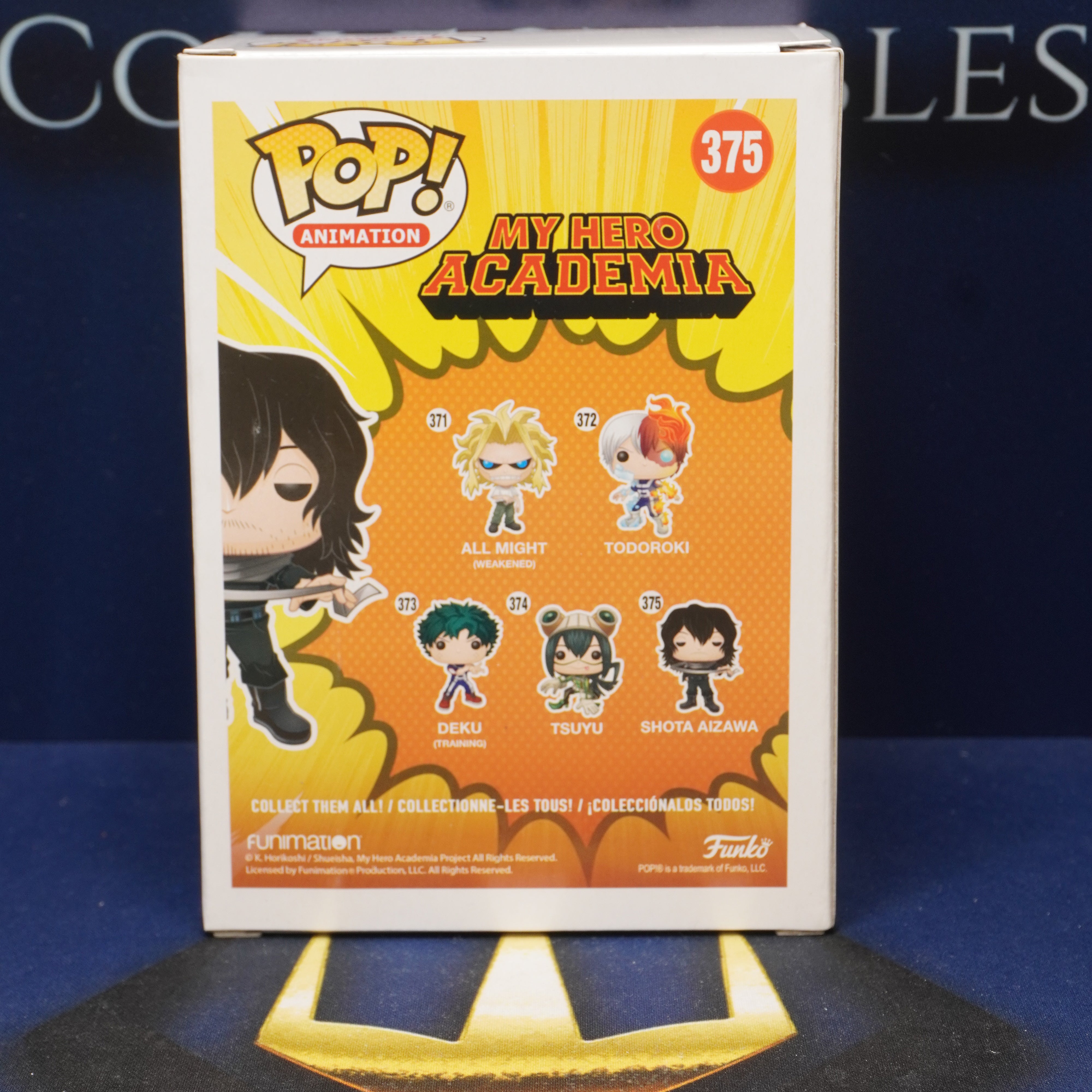 FUNKO POP My Hero Acedemia - Shota Aizawa #375