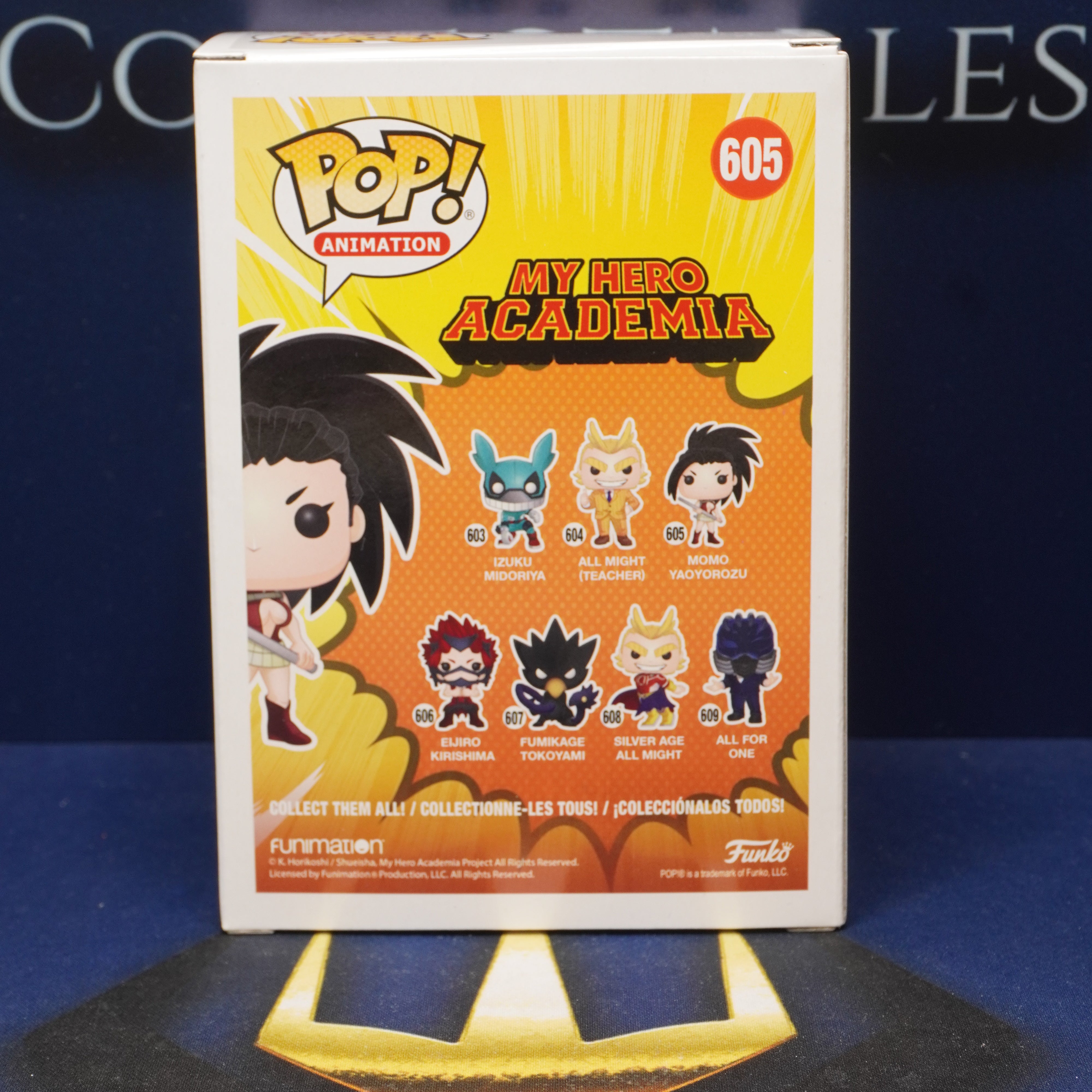 FUNKO POP - Animation My Hero Academia #605 - Momo Yaoyorozu
