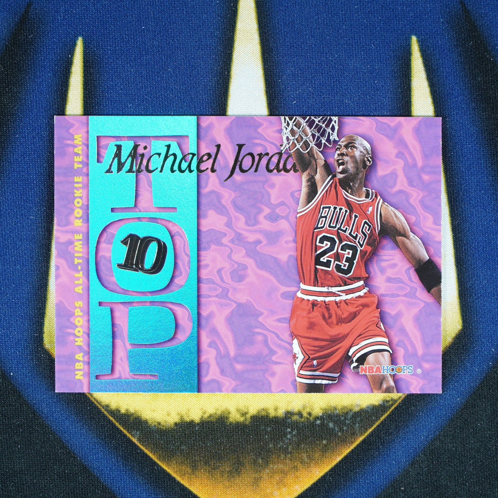 Michael Jordan 1995 NBA Hoops Top Ten AR7