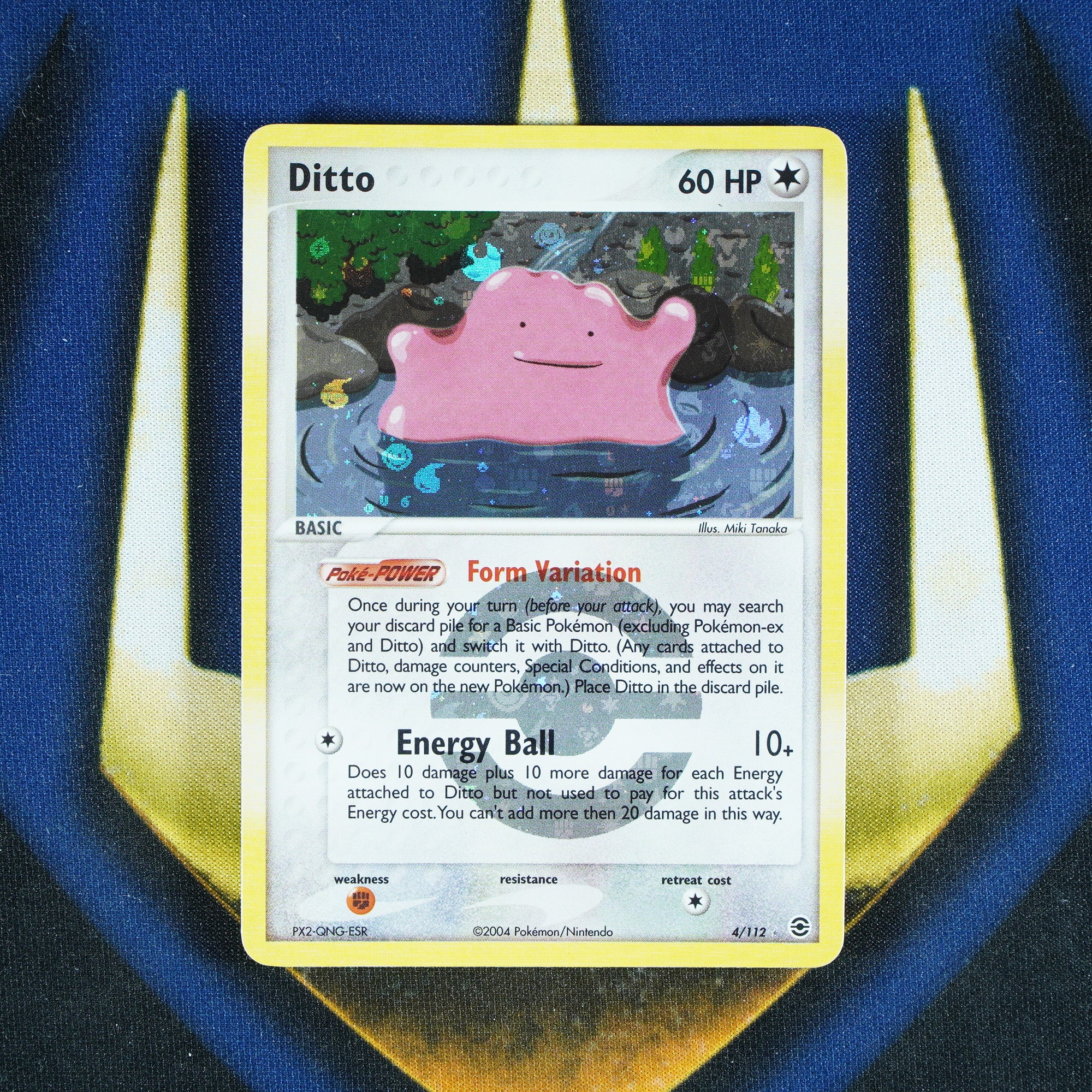 Ditto FireRed & LeafGreen Reverse Holo Rare 4/112