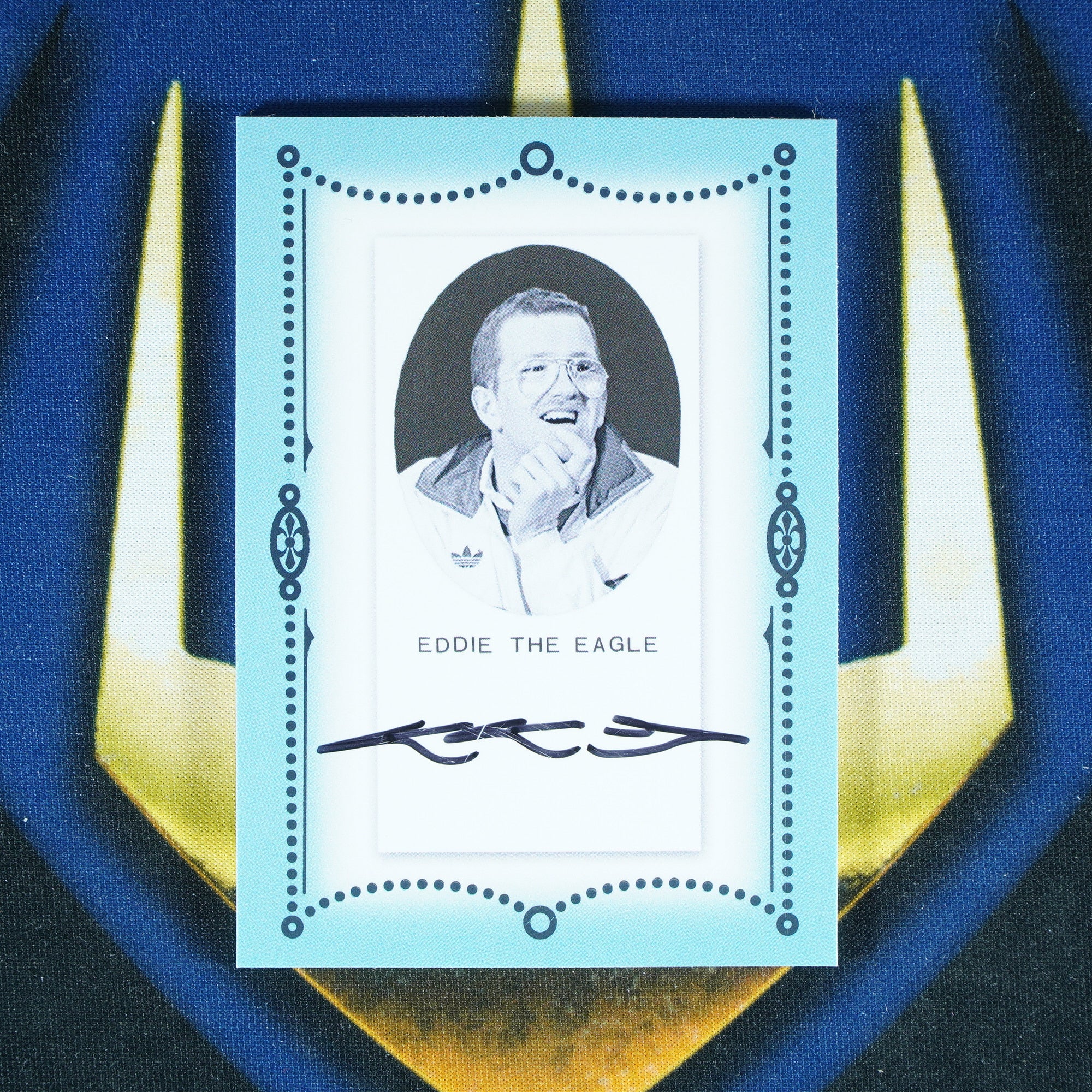 Eddie The Eagle 2024 Futera Multi-Sport On-Card Auto /6