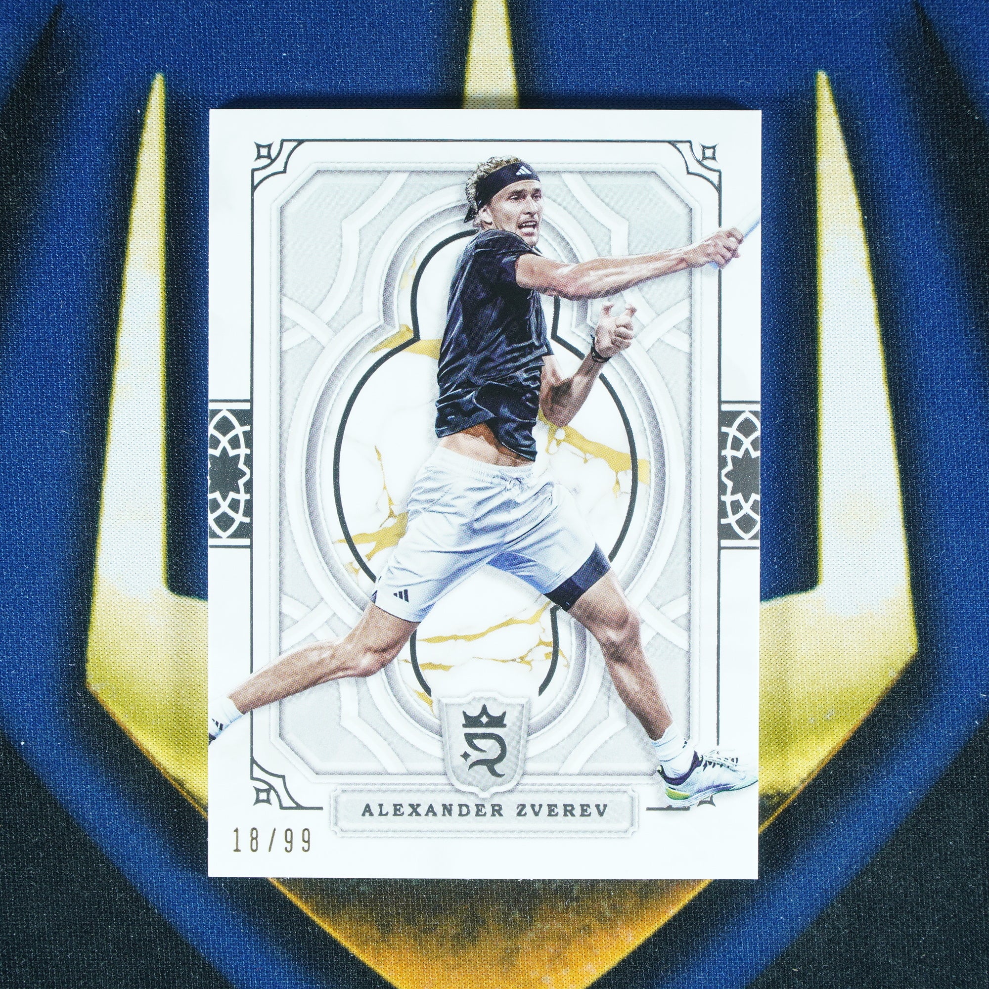 Alexander Zverev 2024 Topps Royalty Silver /99