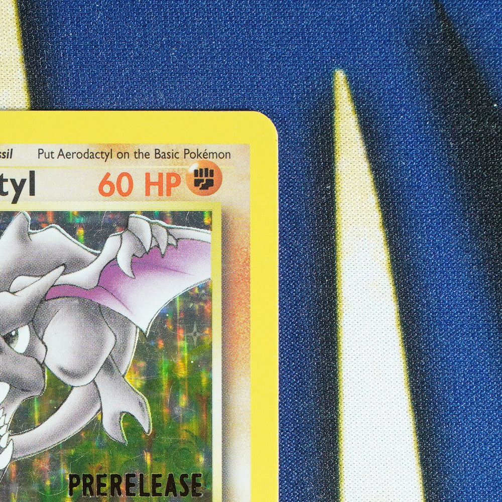Aerodactyl Prerelease FOSSIL 1ST EDITION Holo Rare 1/62 [LP]