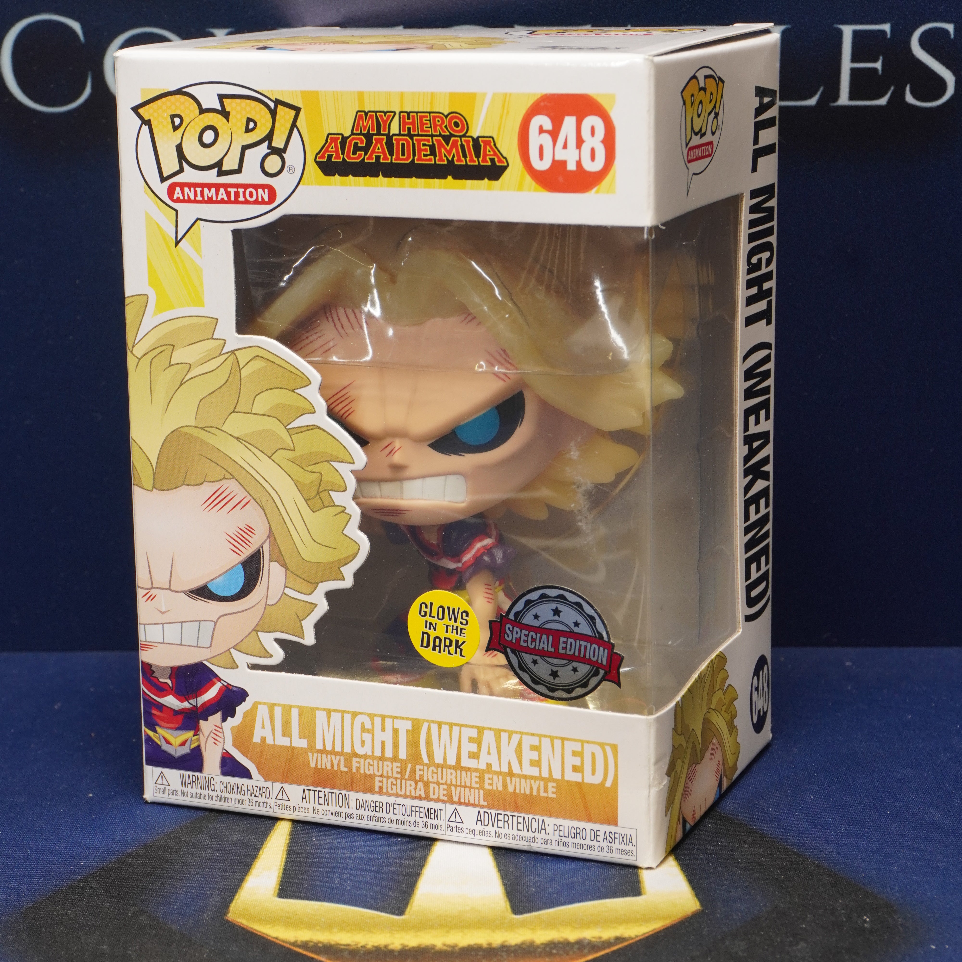 FUNKO POP My Hero Academia - All Might (Weakened) #648 - Special Edition