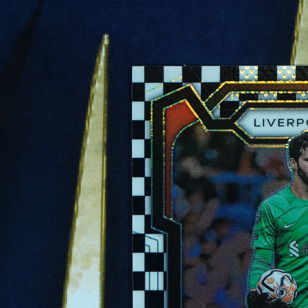 Alisson Becker 2023-24 Panini Prizm Checkerboard #78  Liverpool