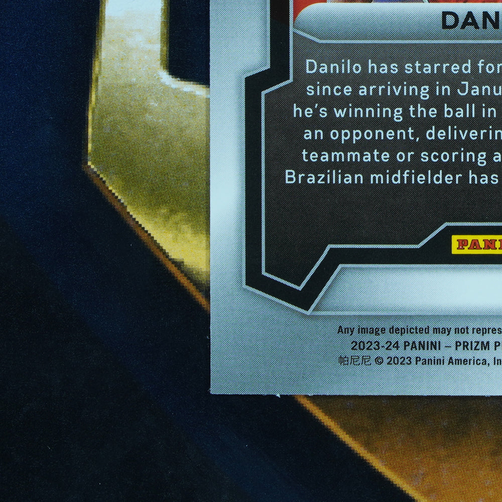 Danilo 2023-24 Panini Prizm Silver Laser #240 Nottingham Forest