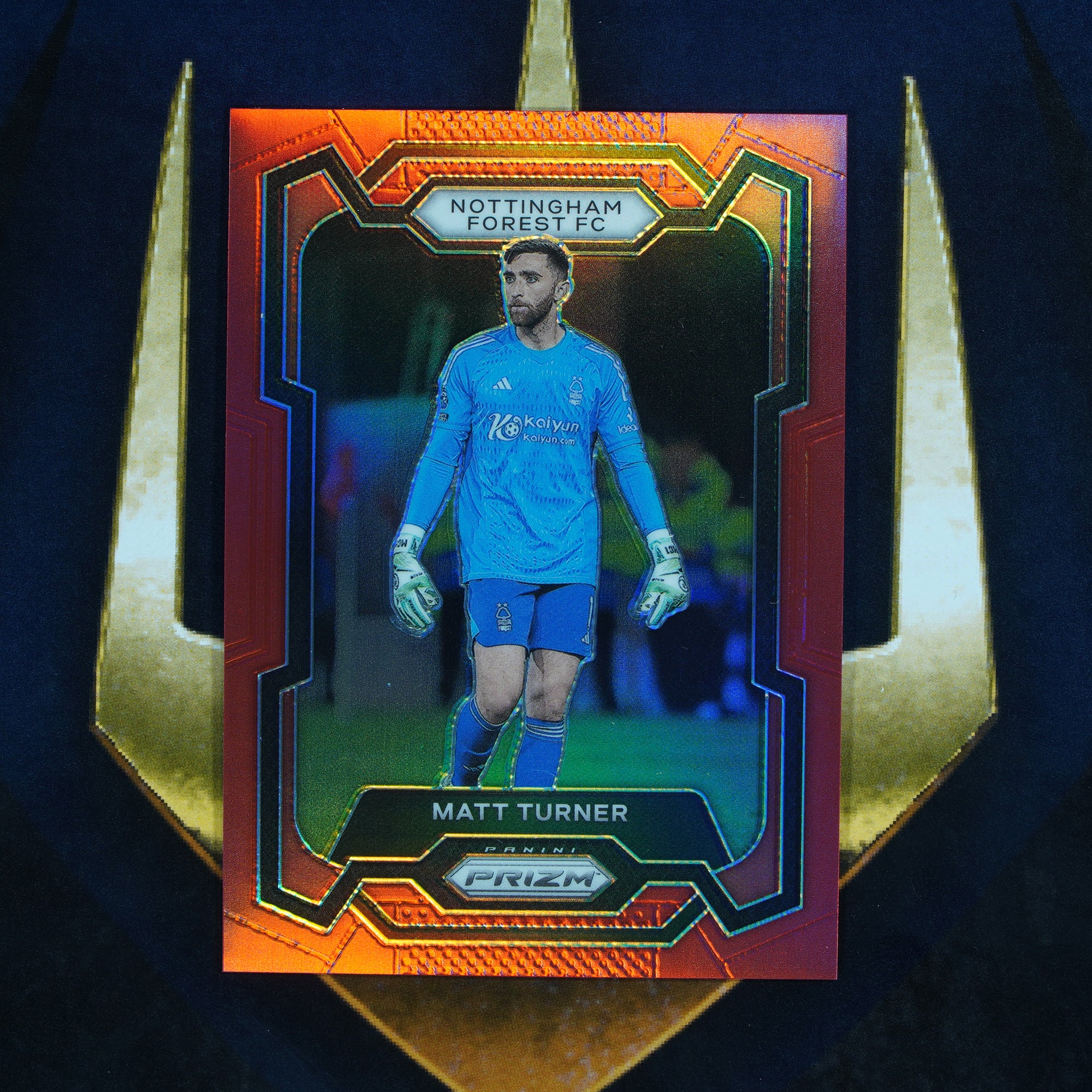 Matt Turner 2023-24 Panini Prizm Red Refractor /199 #250 Nottingham Forest