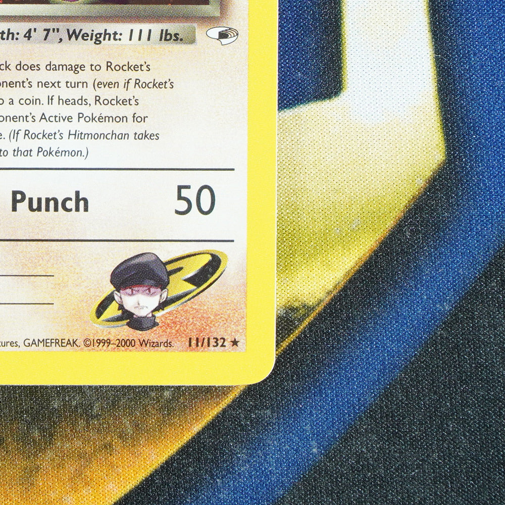 Rocket's Hitmonchan GYM HEROES Holo Rare 11/132 [NM]