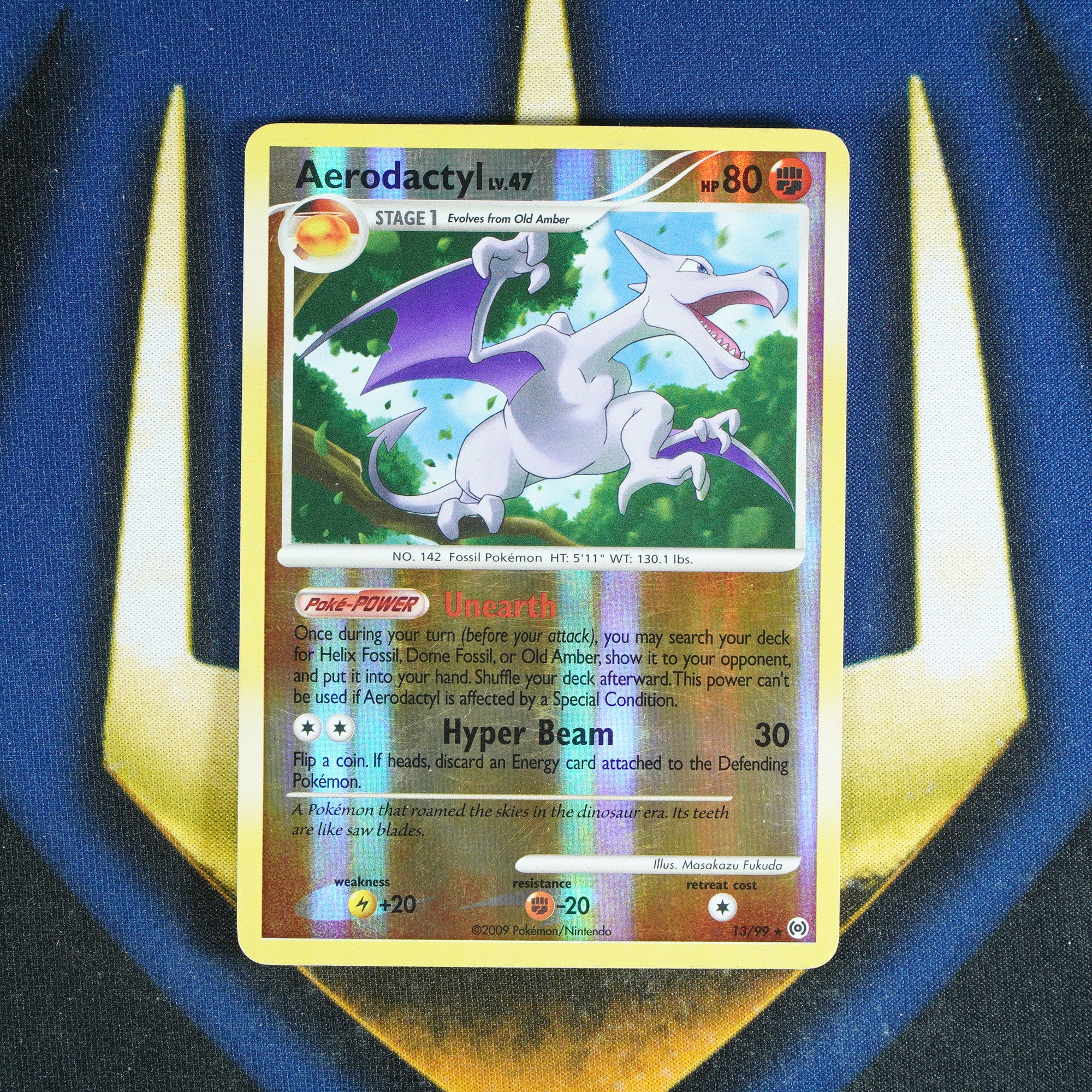Aerodactyl ARCEUS Reverse Holo Rare 13/99 [HP]