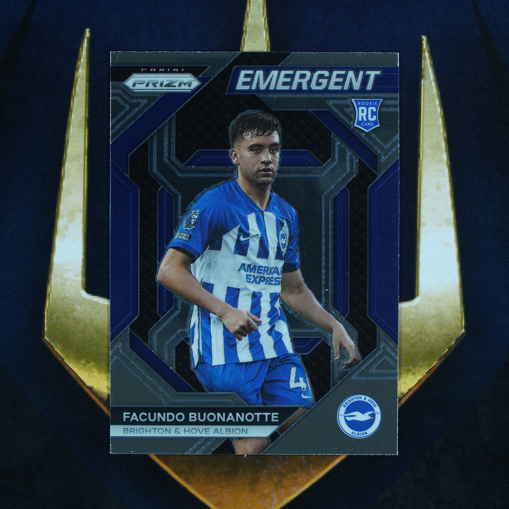 Facundo Bounanotte 2023-24 Panini Prizm Emergent #13 Brighton & Hove Albion RC