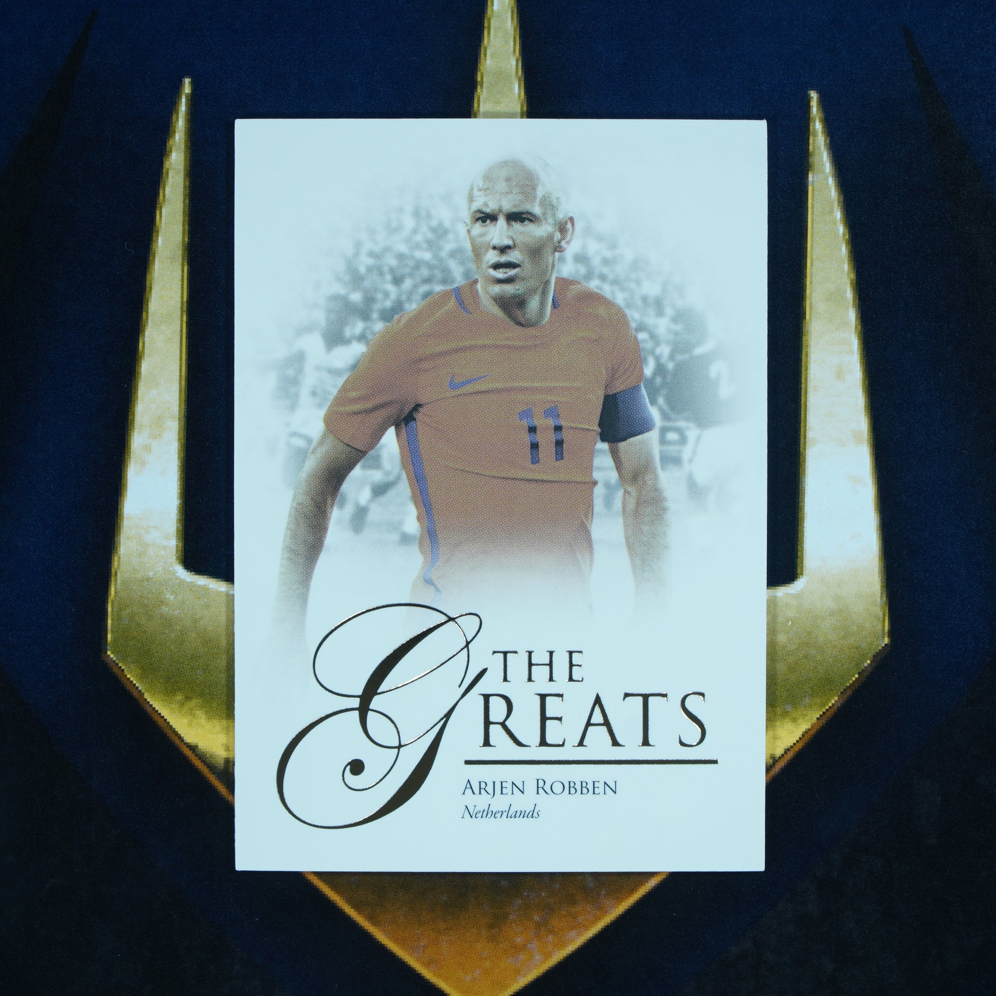 Arjen Robben 2023-24 Futera Unique The Greats #116 Netherlands