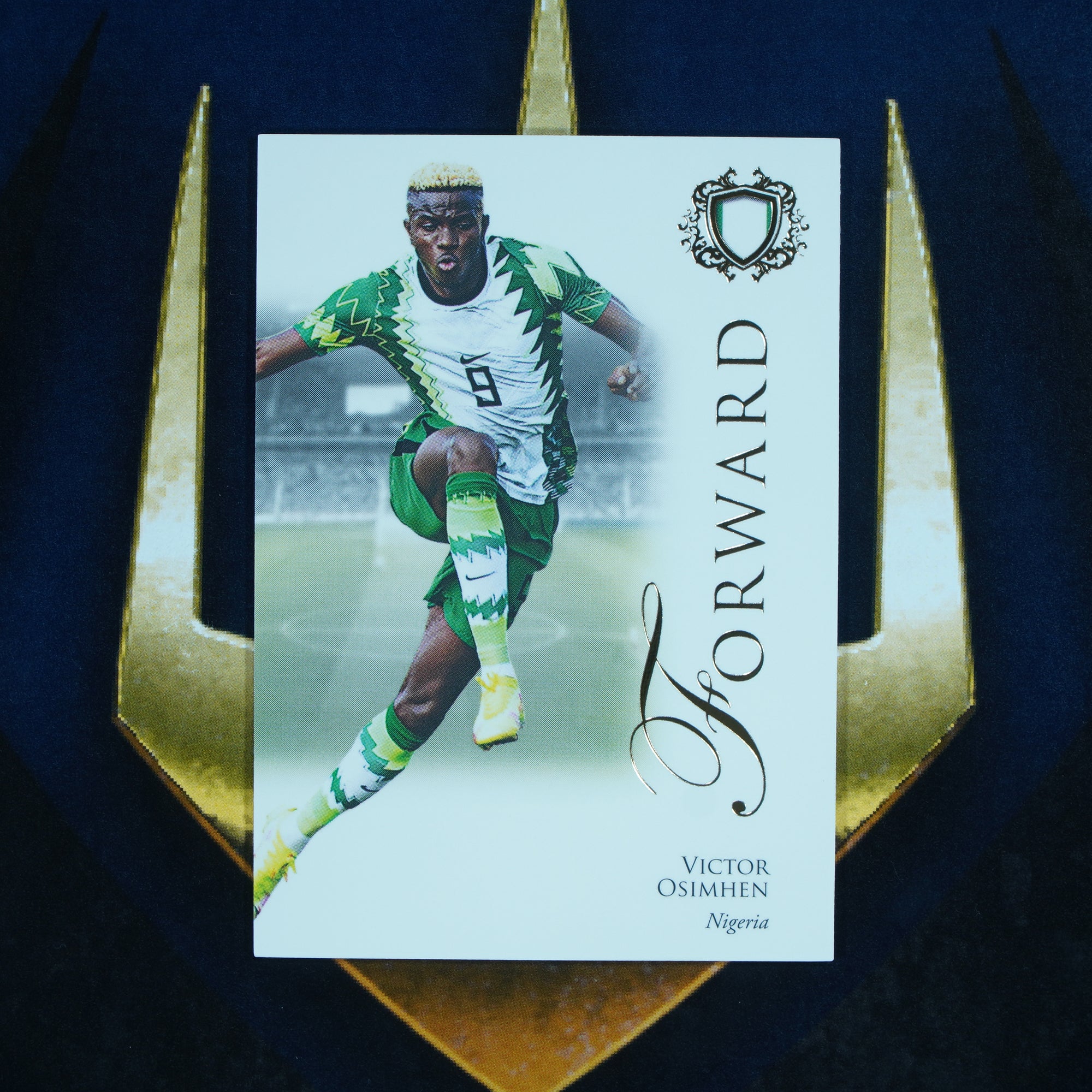 Victor Osimhen 2023-24 Futera Unique Base #84 Nigeria