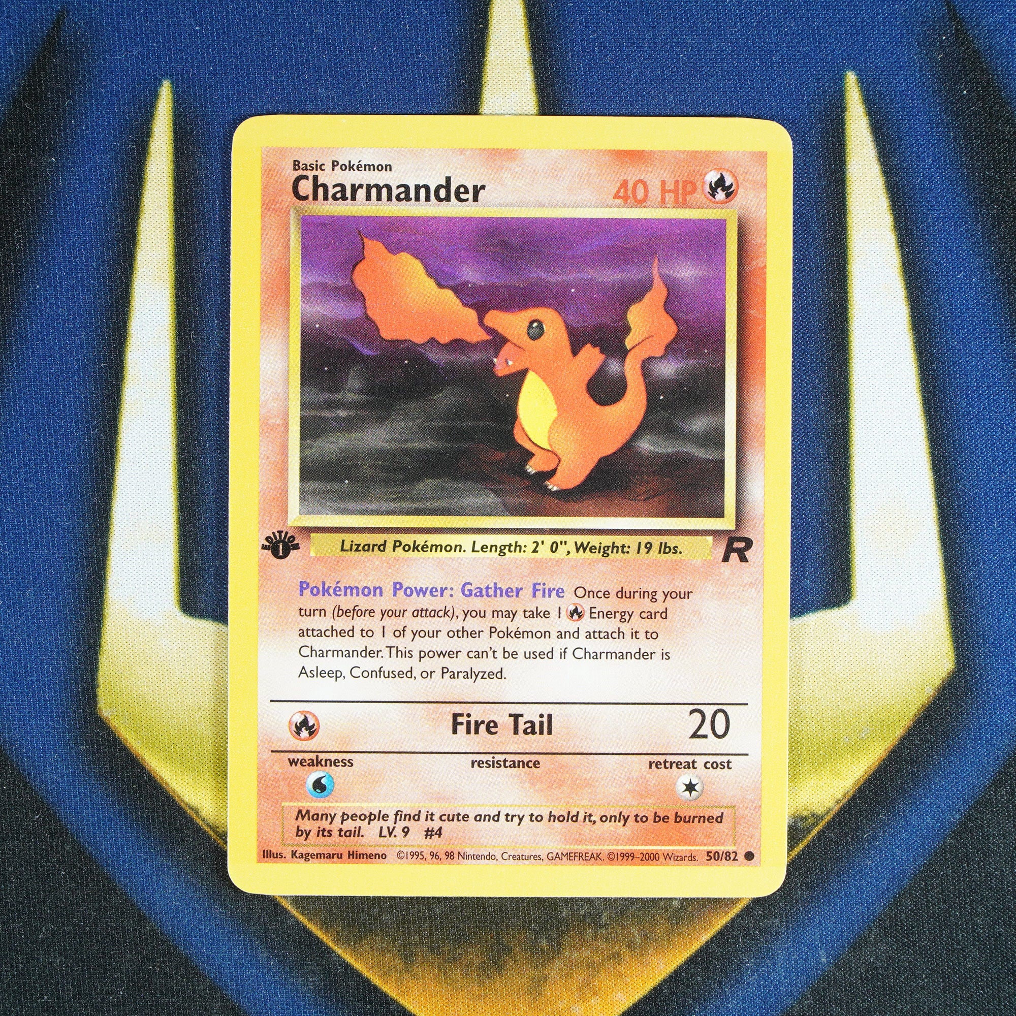 Charmander TEAM ROCKET 1ST EDITION Common 50/82 [NM]
