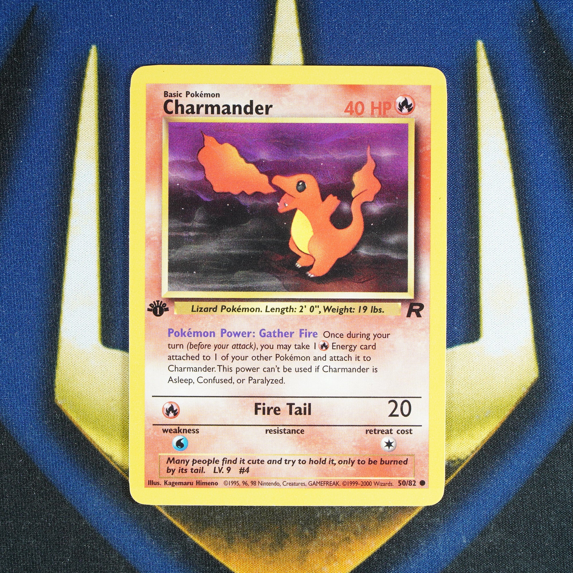 Charmander TEAM ROCKET 1ST EDITION Common 50/82 [NM]