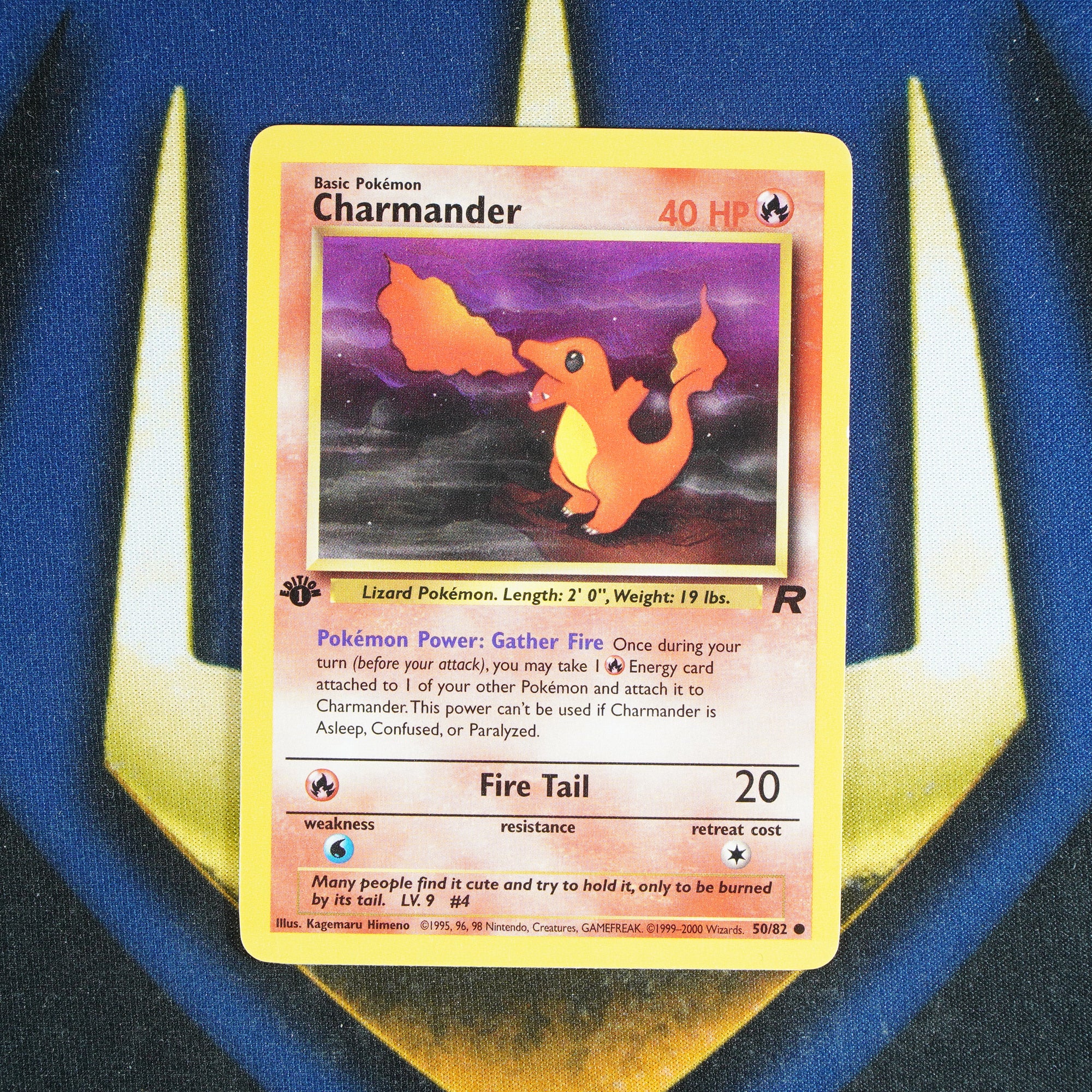 Charmander TEAM ROCKET 1ST EDITION Common 50/82 [NM]
