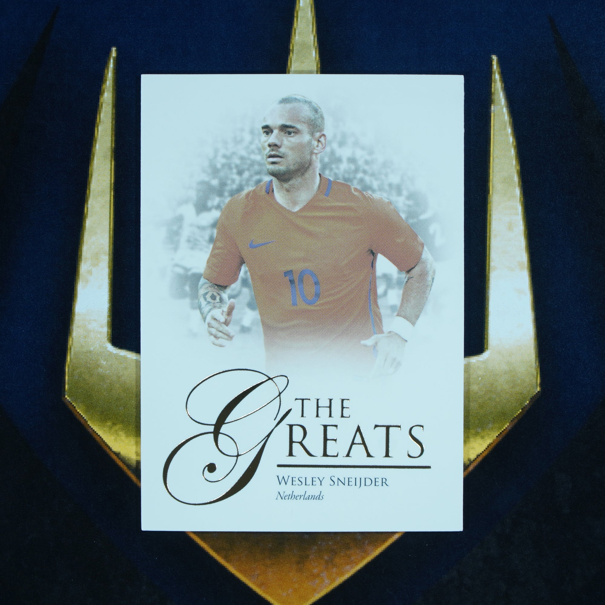 Wesley Sneijder 2023-24 Futera Unique The Greats #119 Netherlands