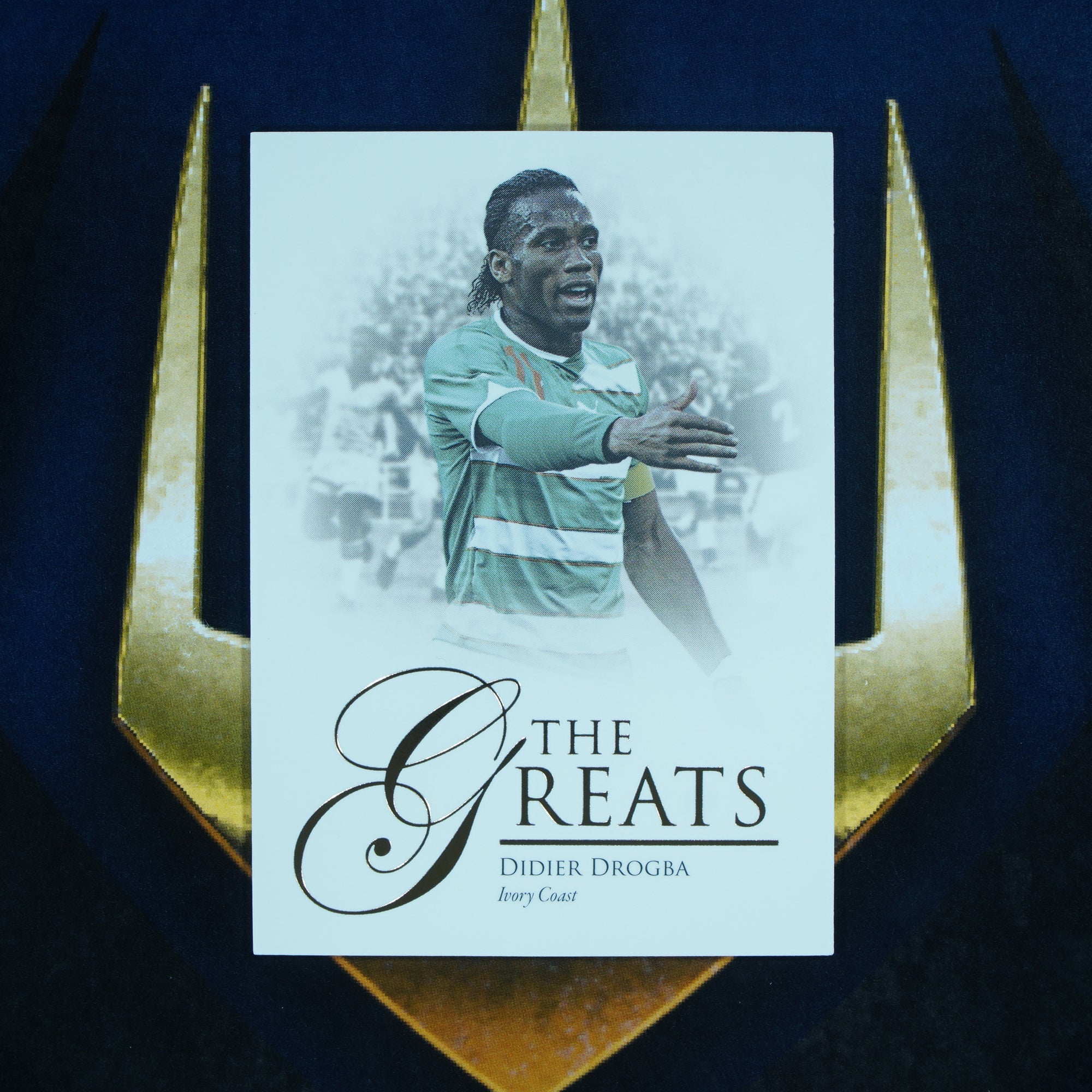 Didier Drogba 2023-24 Futera Unique The Greats #108 Ivory Coast