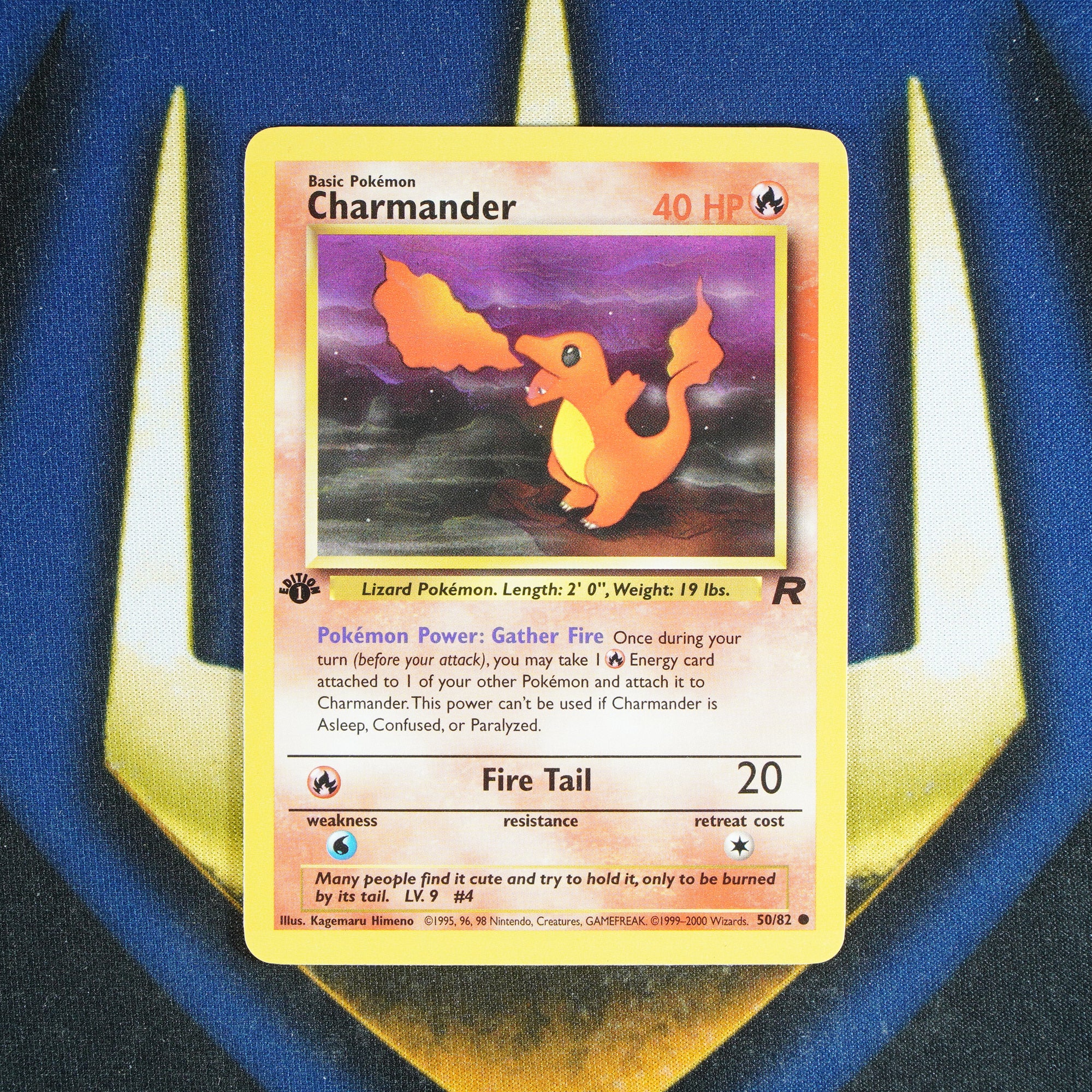 Charmander TEAM ROCKET 1ST EDITION Common 50/82 [NM]