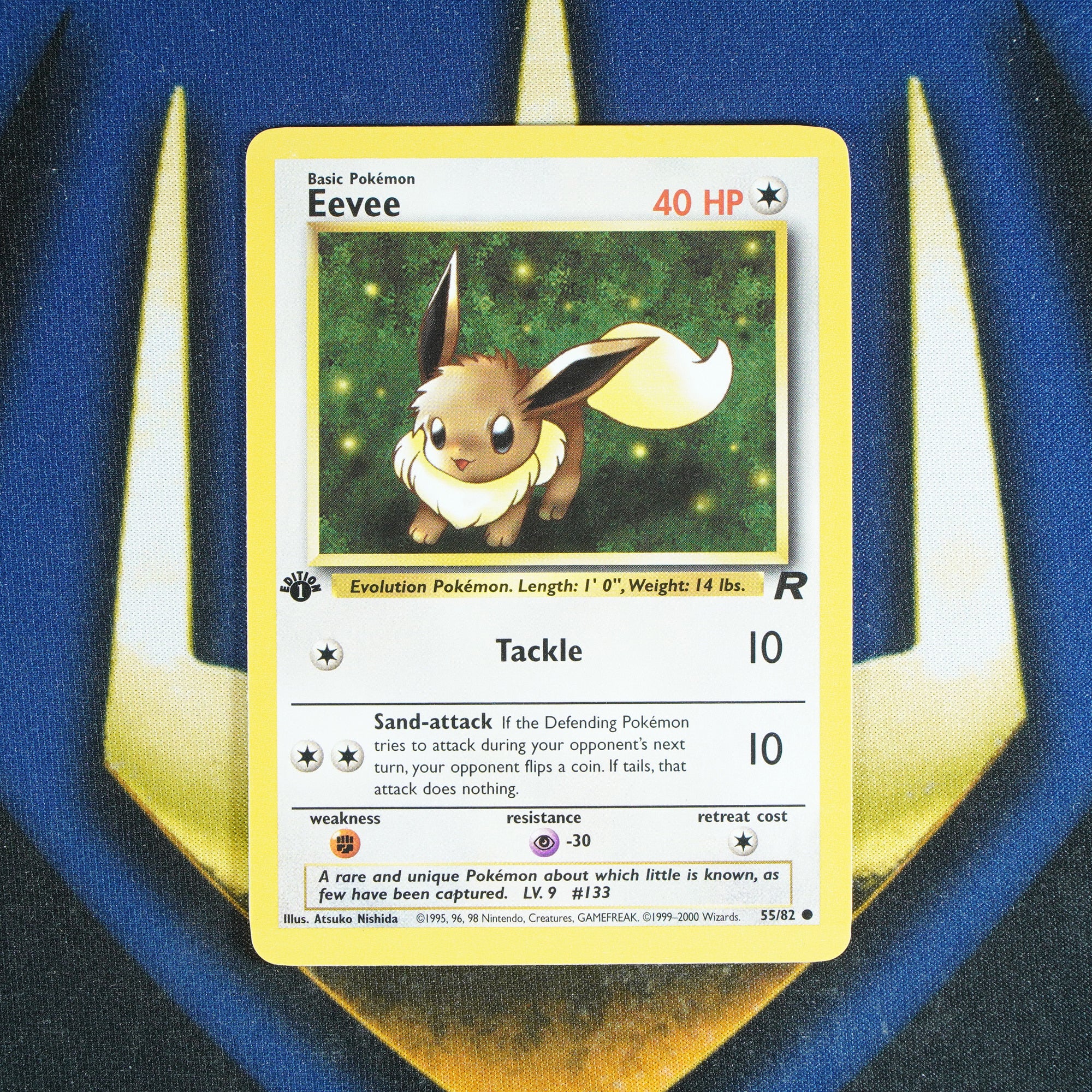 Eevee TEAM ROCKET 1ST EDITION Common 55/82 [NM]