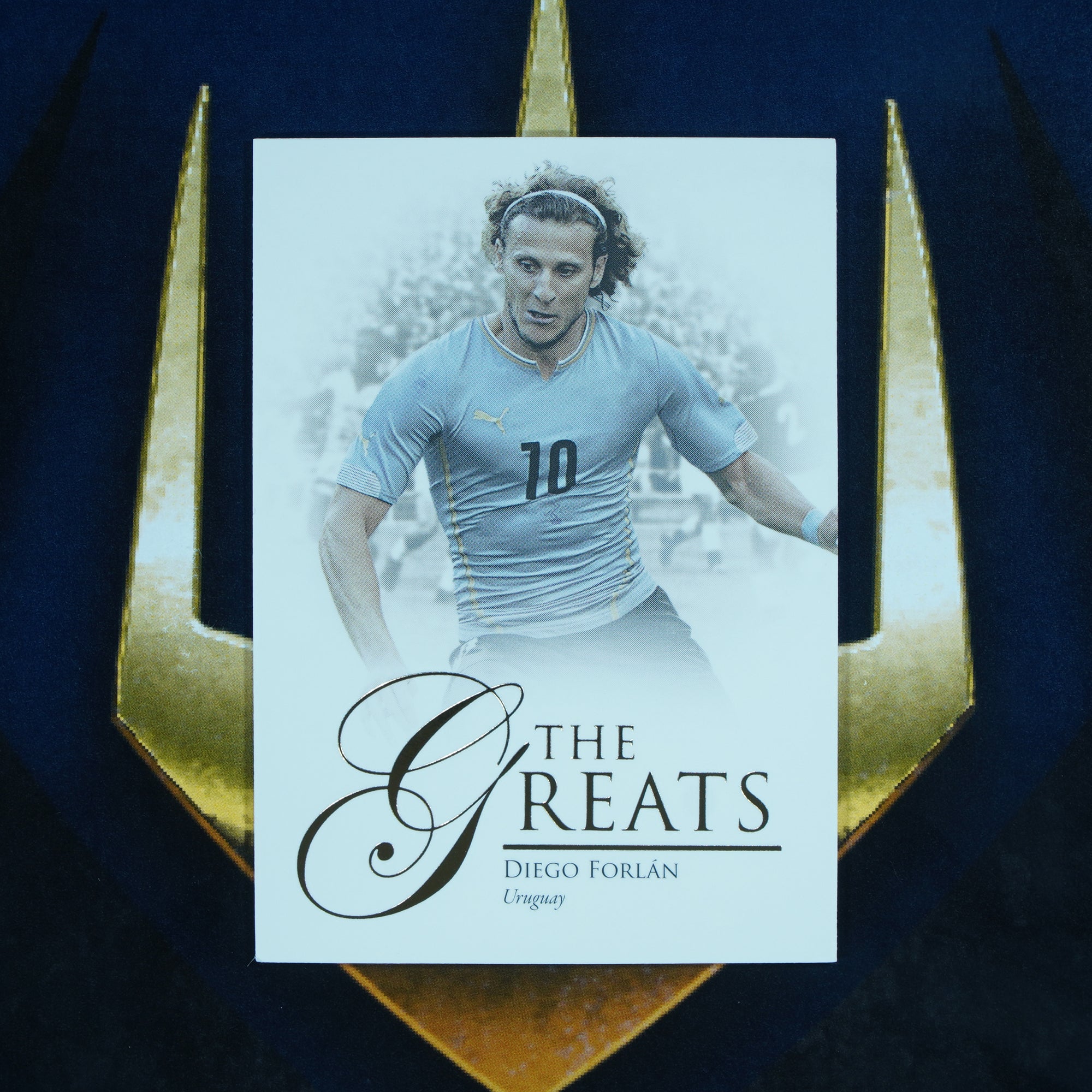 Diego Forlan 2023-24 Futera Unique The Greats #110 Uruguay