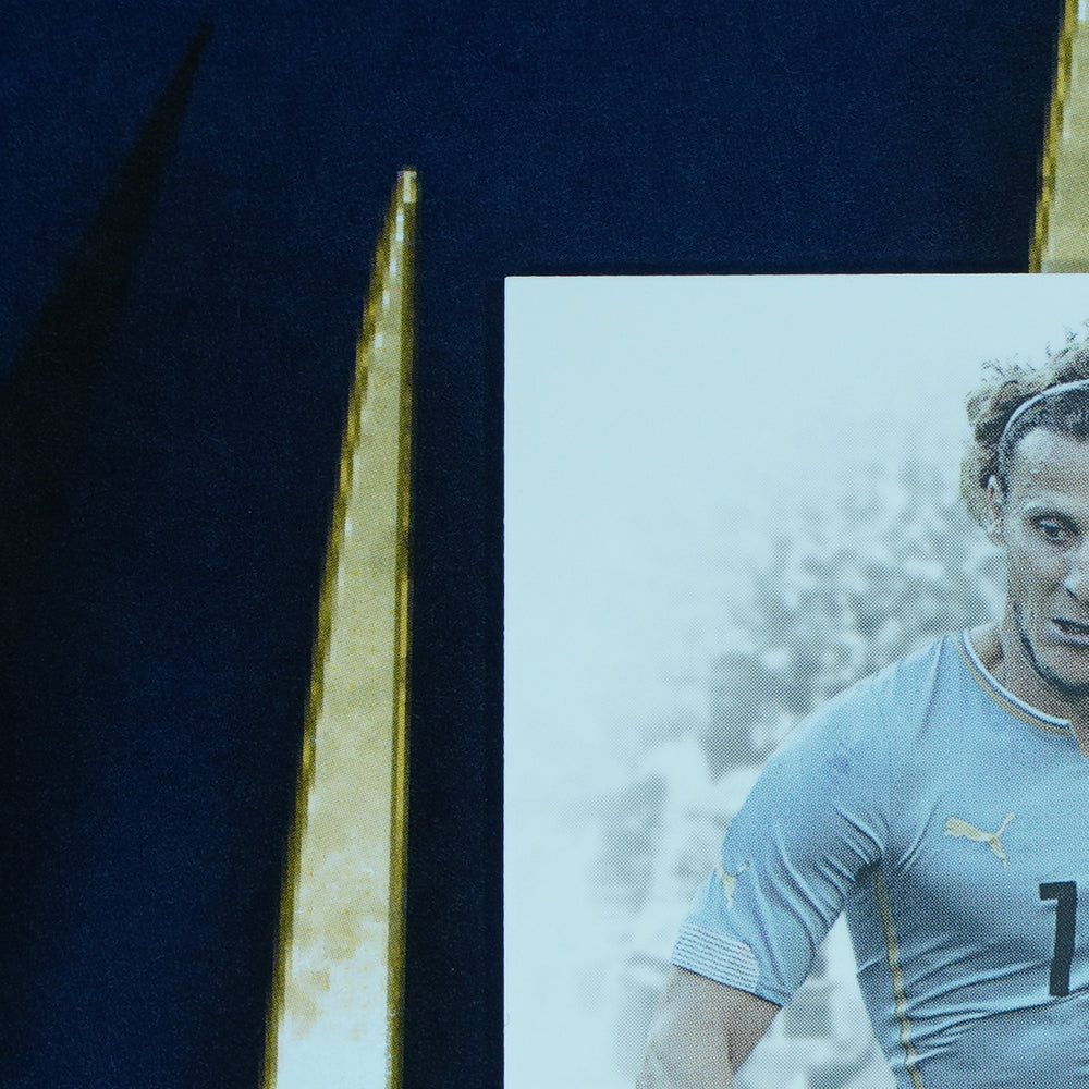 Diego Forlan 2023-24 Futera Unique The Greats #110 Uruguay