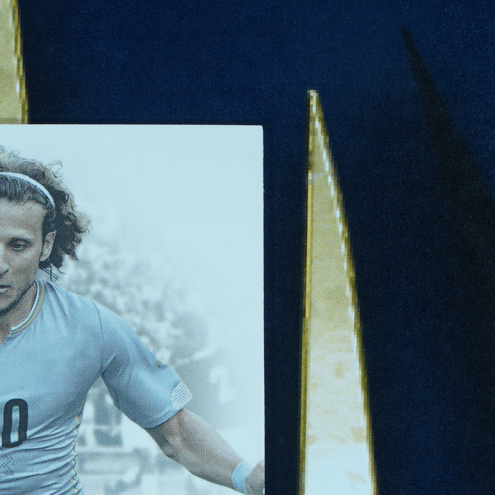 Diego Forlan 2023-24 Futera Unique The Greats #110 Uruguay